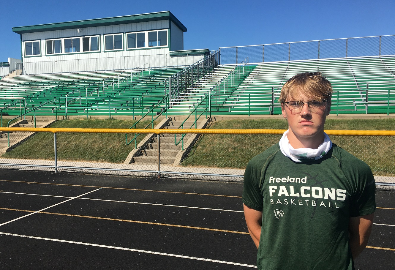 Freeland Senior Ben Wellnitz Had To Go Back To Football Mlive Com