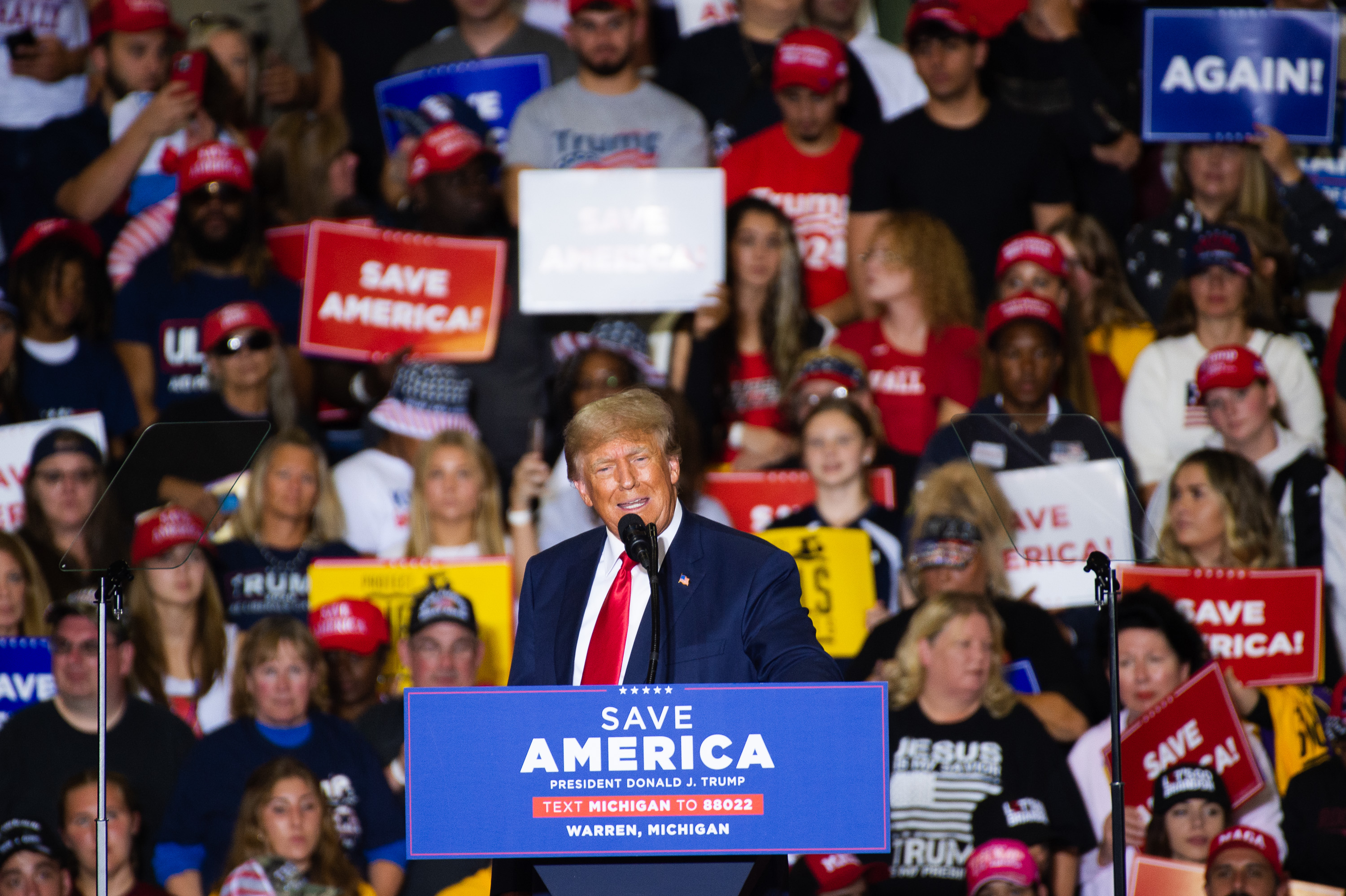 Save America Rally in Warren - mlive.com