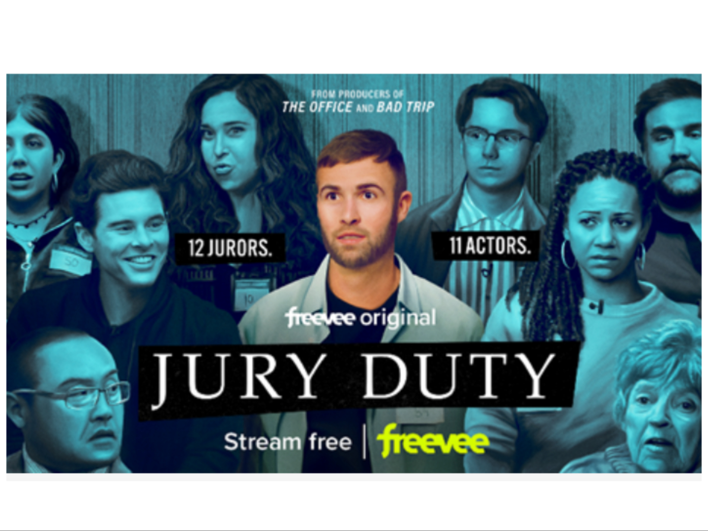 How to watch the new documentary style comedy Jury Duty on Amazon Freevee 