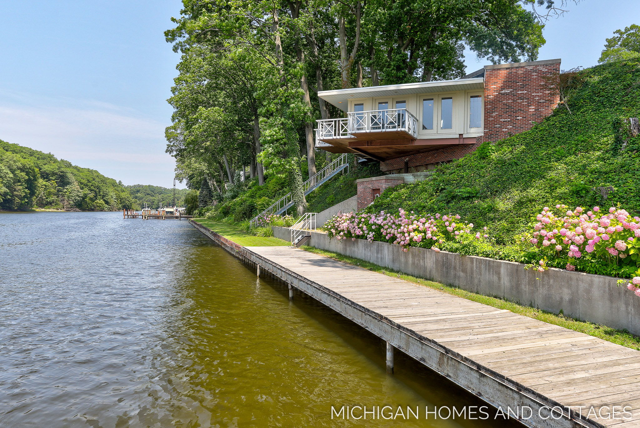 MLive House of the Week "Riverside" in Saugatuck