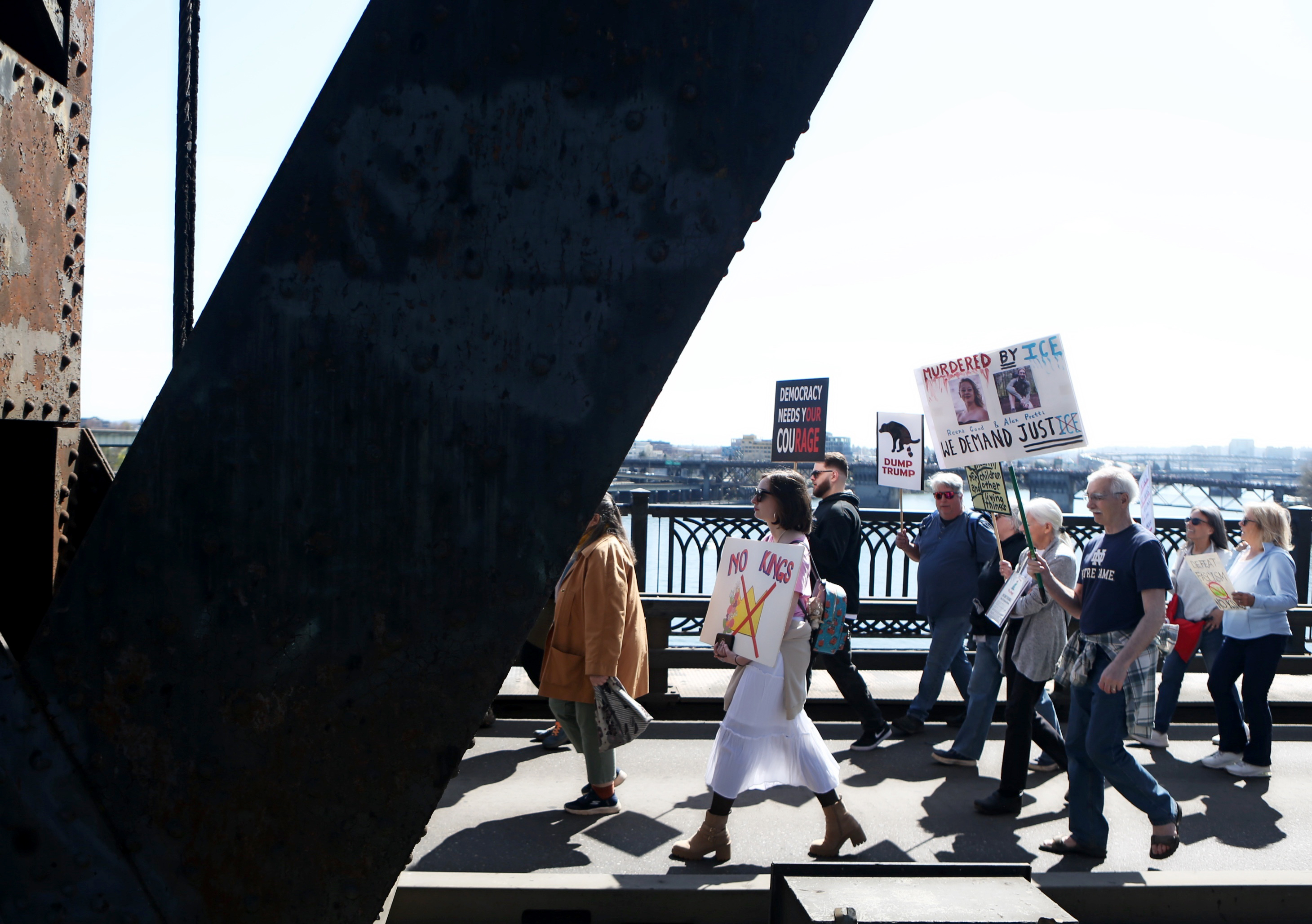 Portland No Kings protest - March 28, 2026 - oregonlive.com