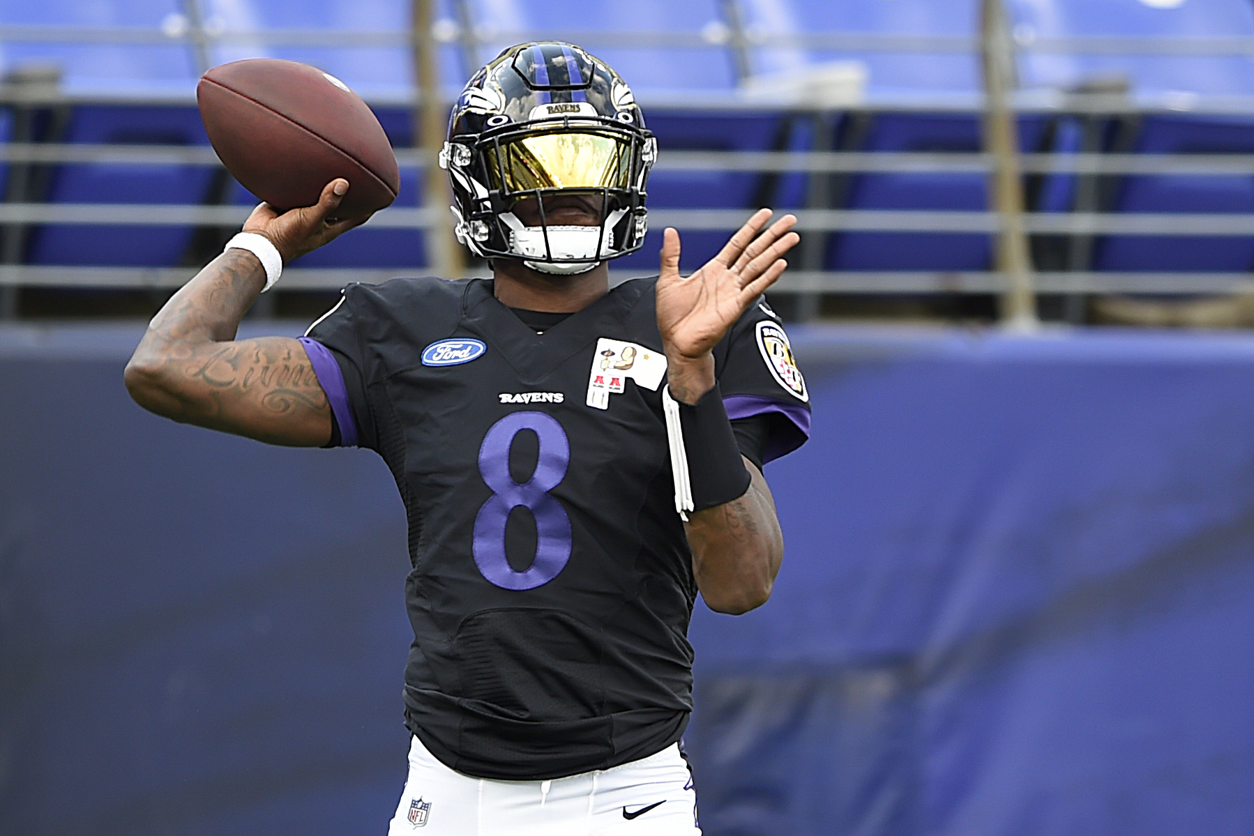 Lamar Jackson making plays, routes for Ravens' offense