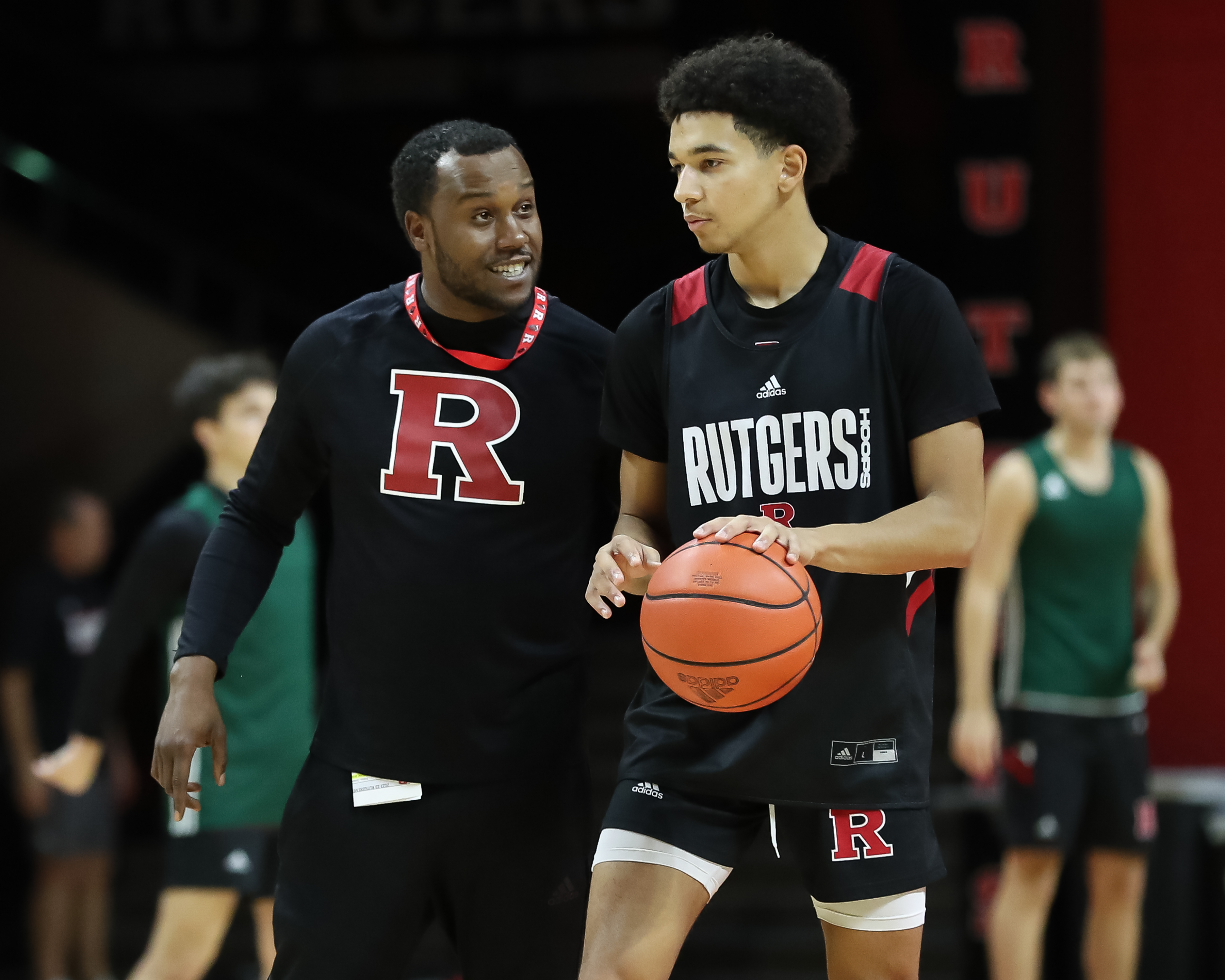Brandon Sanders Rutgers Mens Basketball: Rutgers Media Day Practice - nj.com