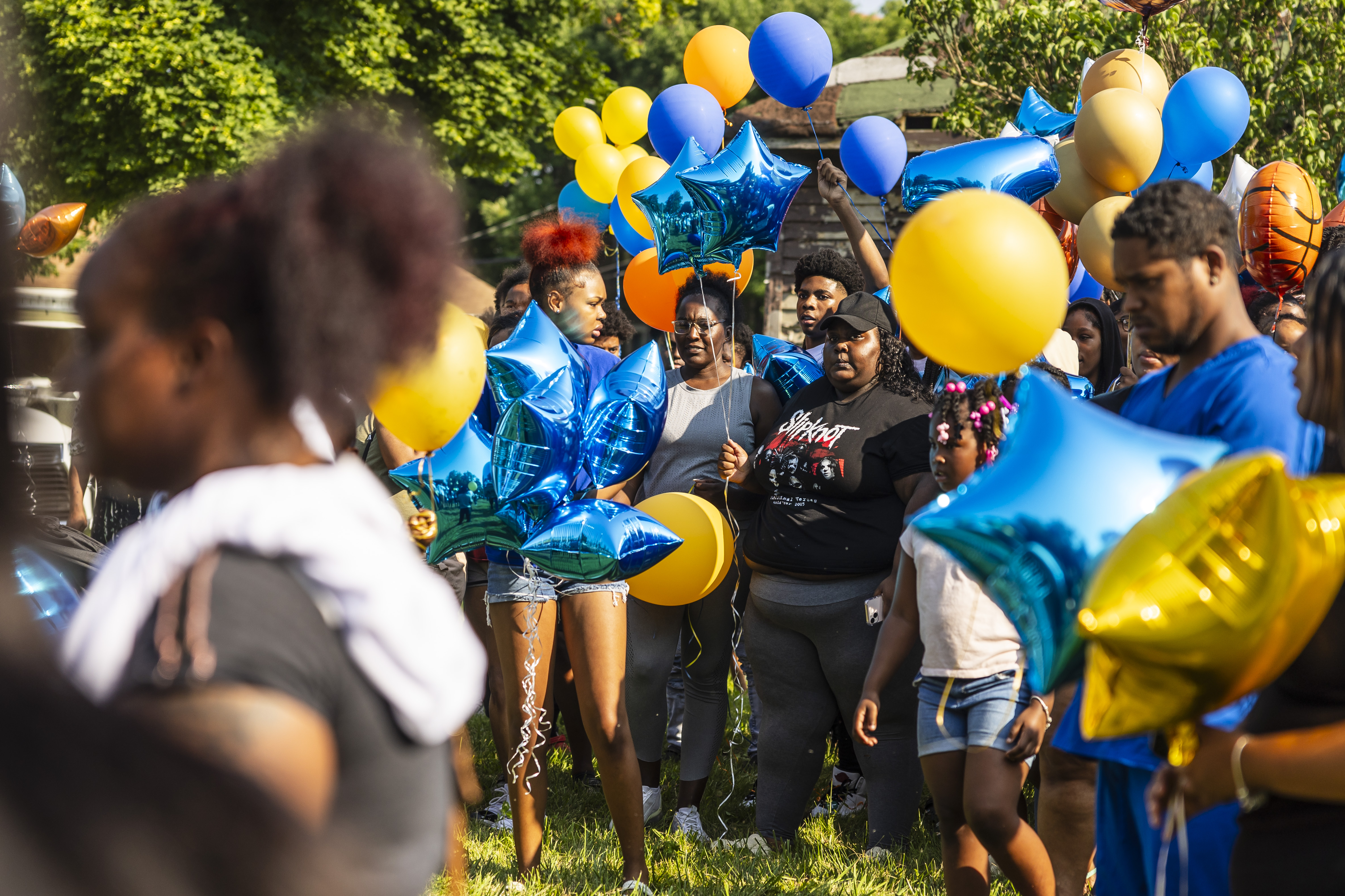 Saginaw community gathers to celebrate the life of Mazzie Rudison ...