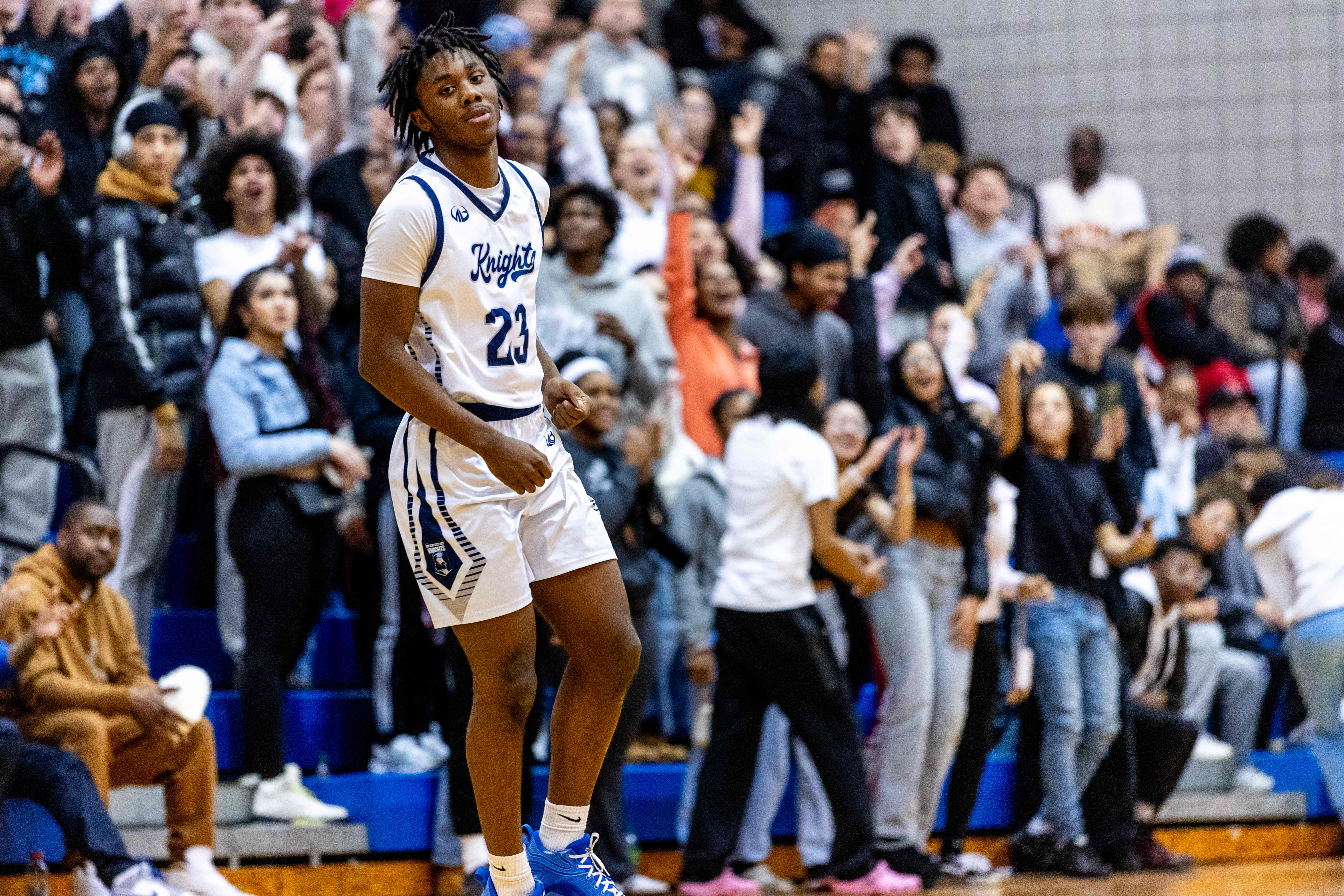 Loy Norrix hosts East Lansing in MHSAA D1 basketball regional semifinal ...