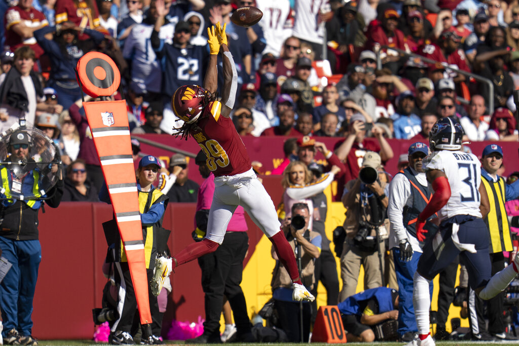 Raiders sign former Commanders WR Cam Sims