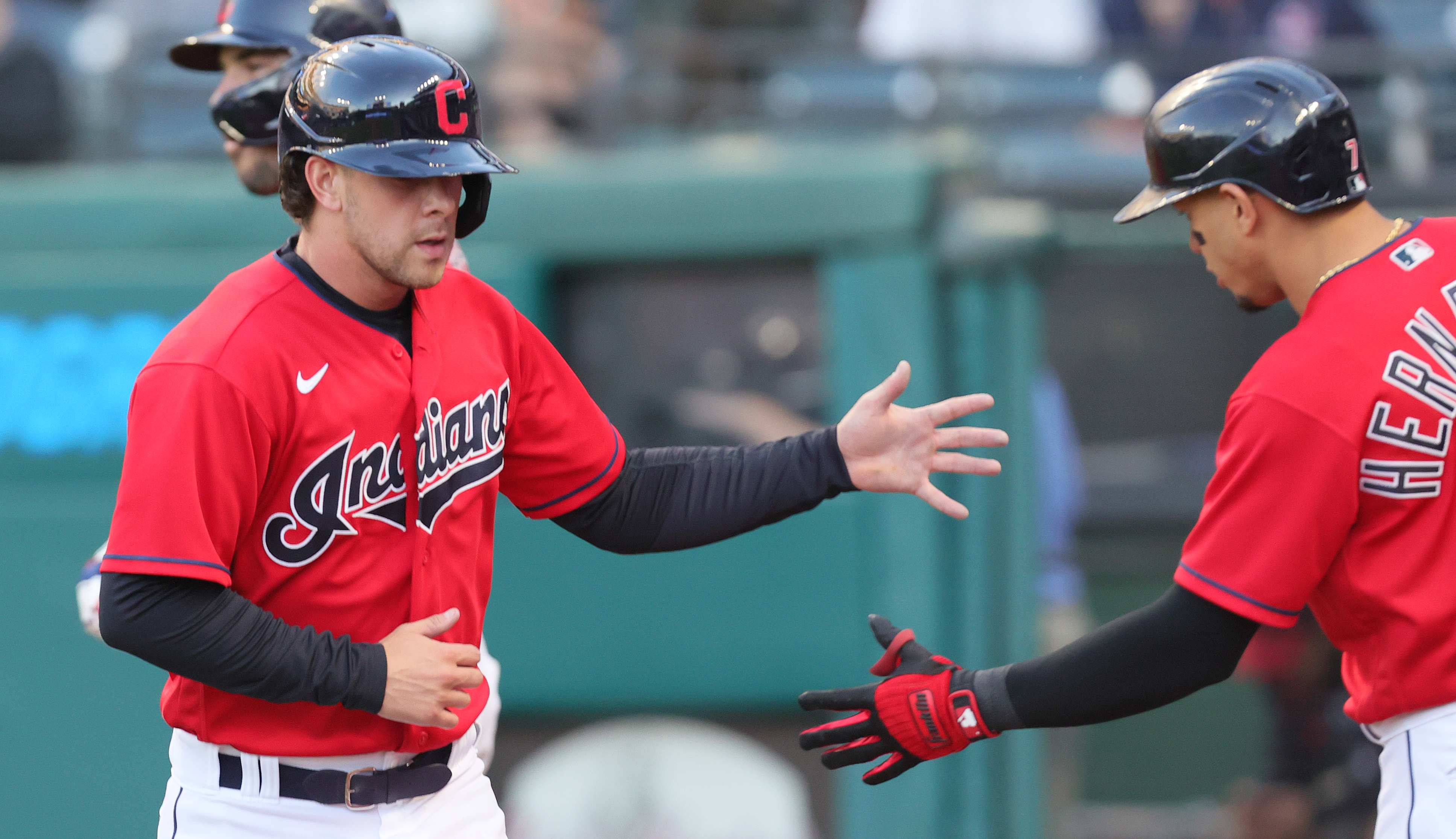 Cleveland Indians prospect Ernie Clement can hit just about anything