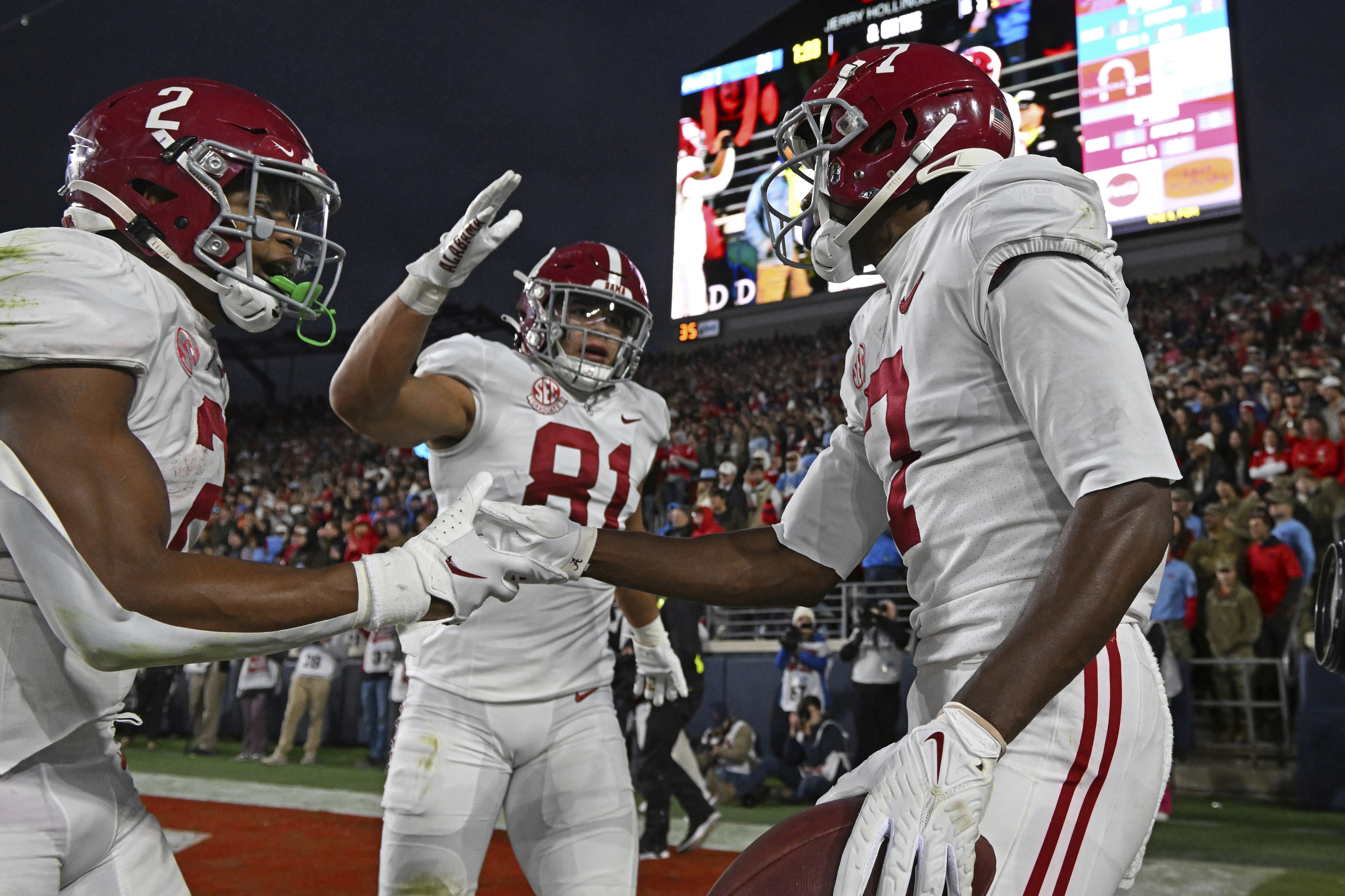 No. 10 Alabama Looks for Rebound in Road Game Against No. 11 Ole Miss -  WAKA 8