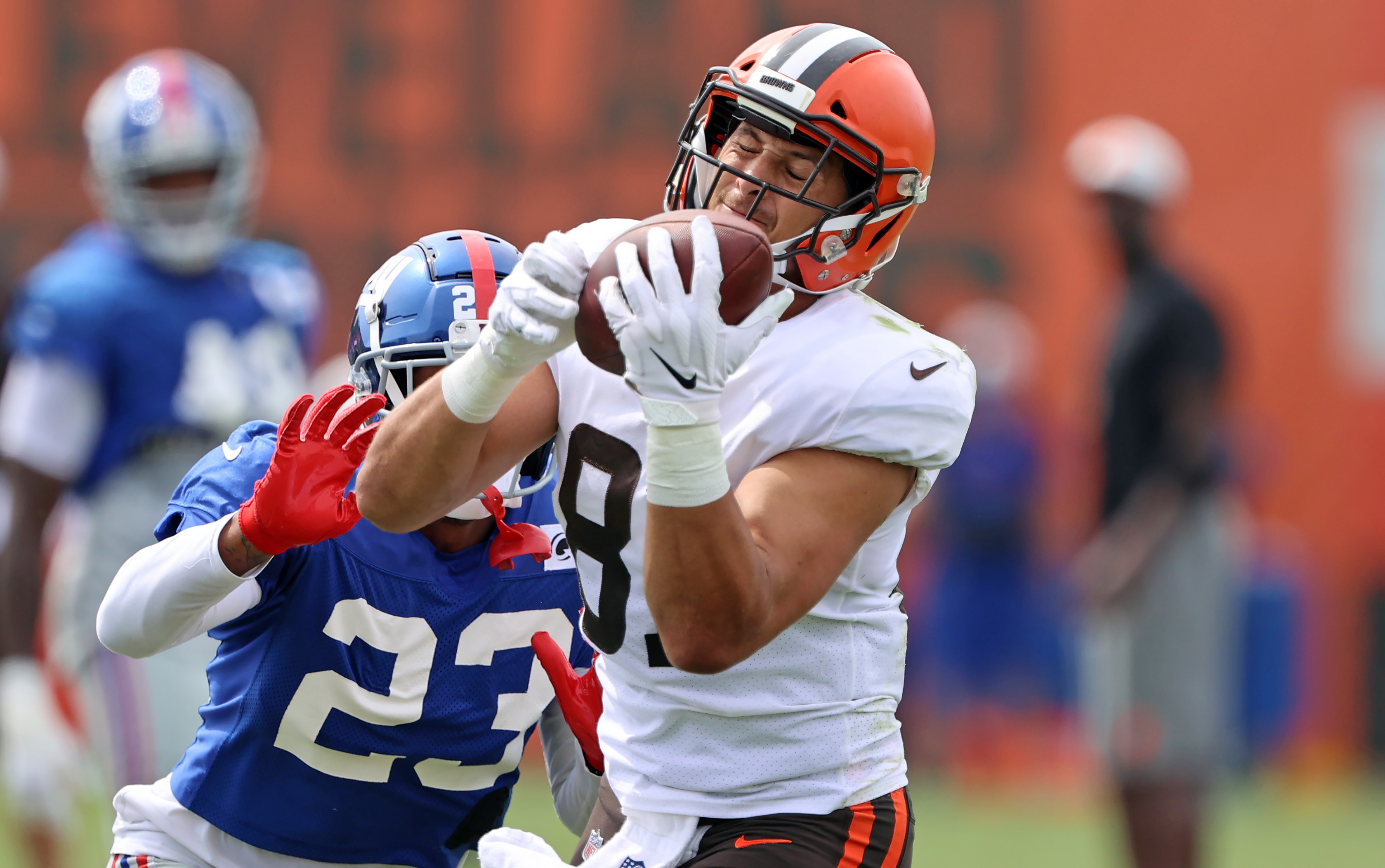 Cleveland Browns training camp Day 16 and joint practice with the New