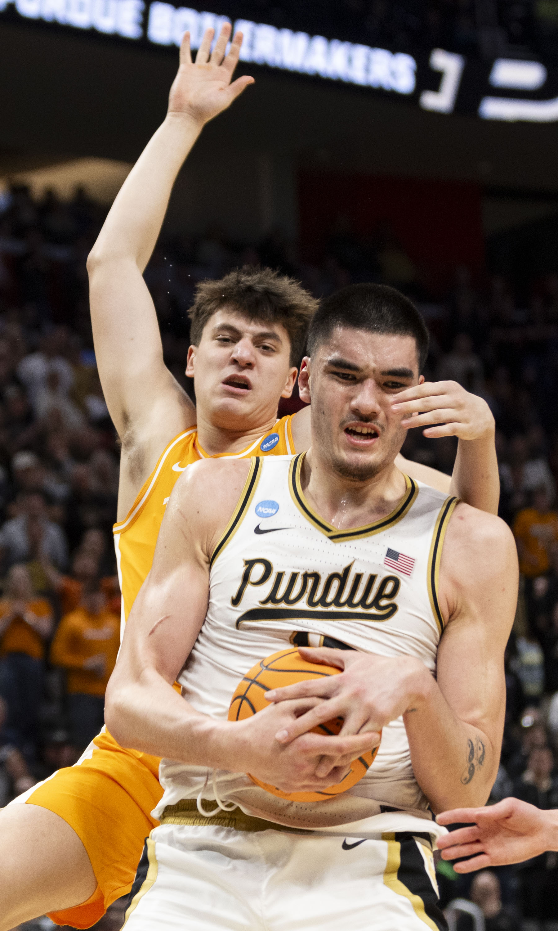 See photos as Purdue basketball defeats Tennessee 7266 in Detroit