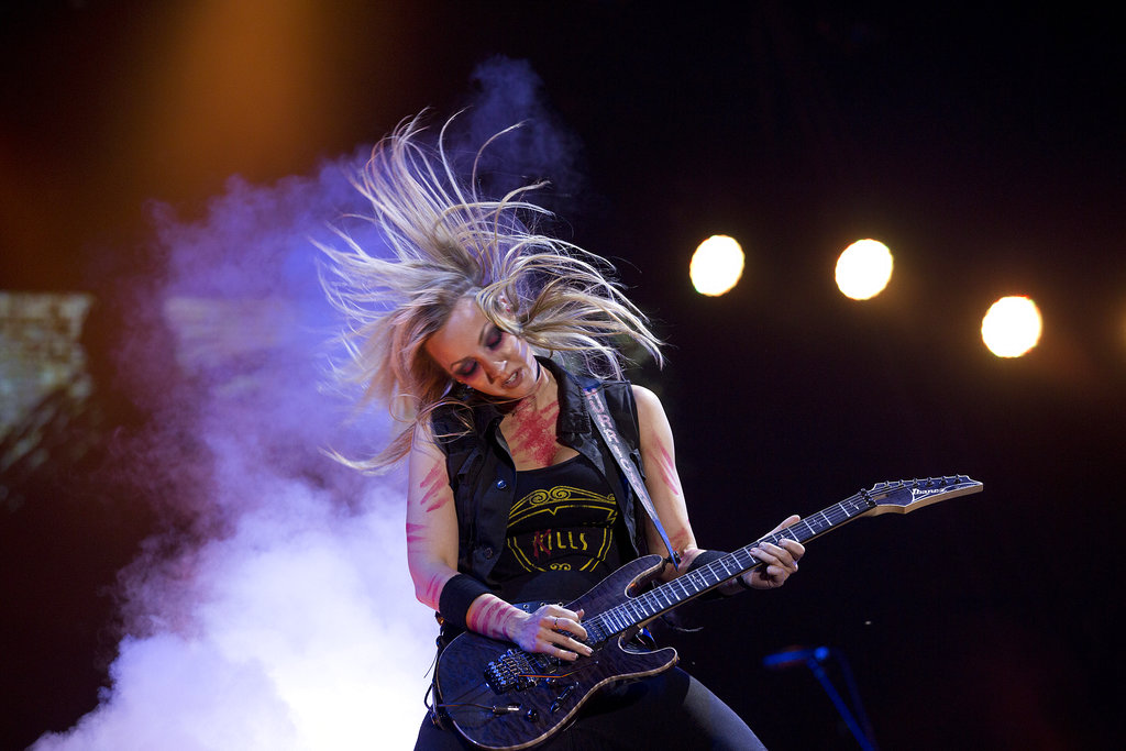 Rock Guitarist and LA Rams Super Fan Nita Strauss Earns Championship R –  Beeghly & Co.