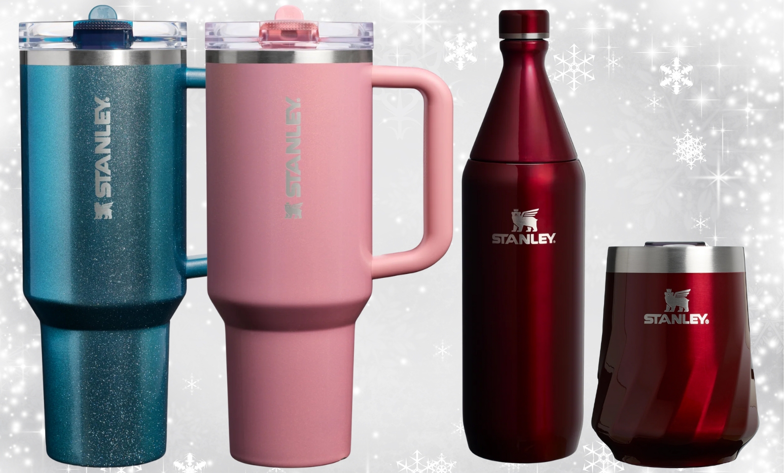 STANLEY アニバーサリーボトル Stanley's Holiday 2025 Quencher collection launches in shimmer