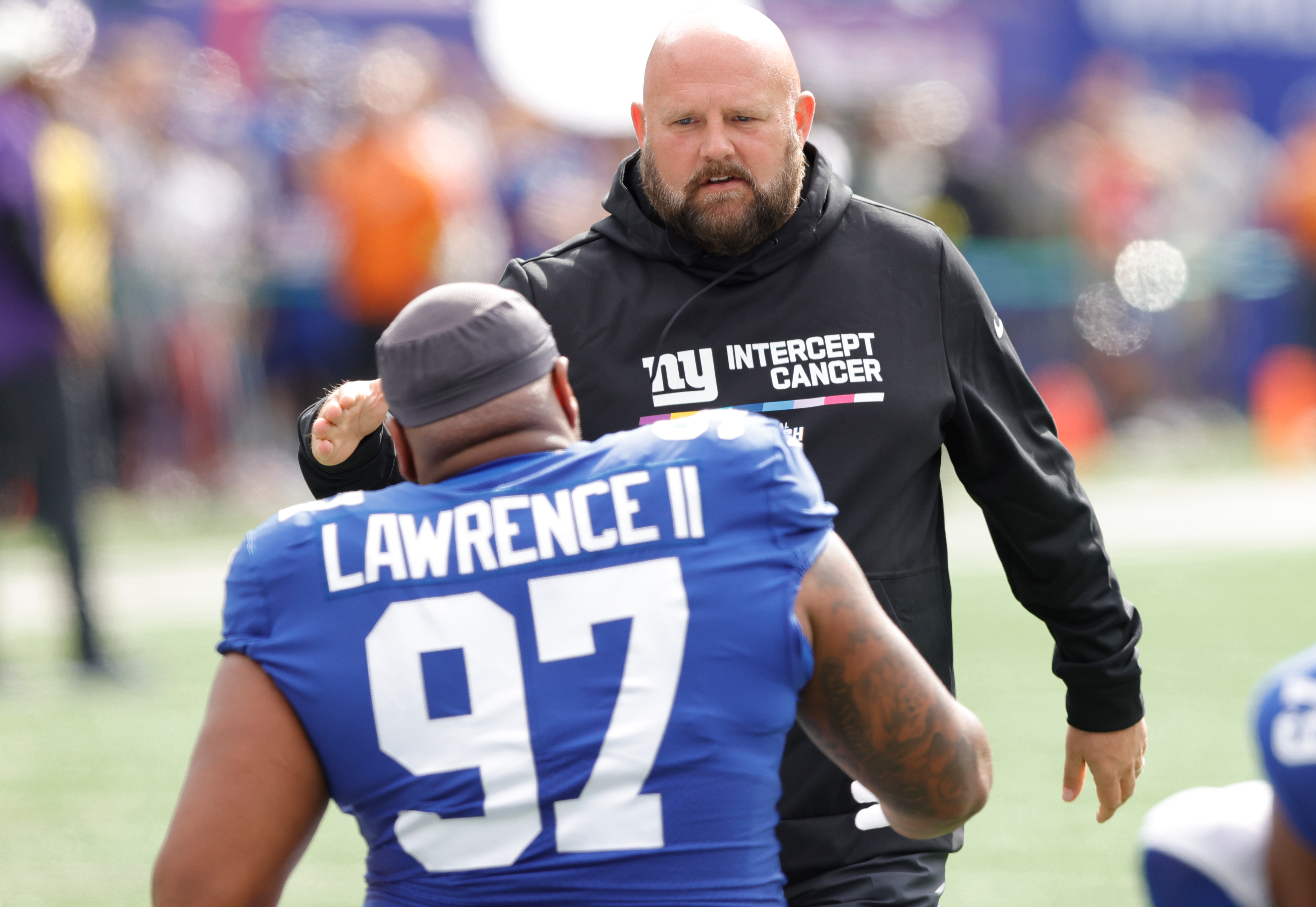 Dexter Lawrence won't report for start of Giants' voluntary offseason  program - Big Blue View