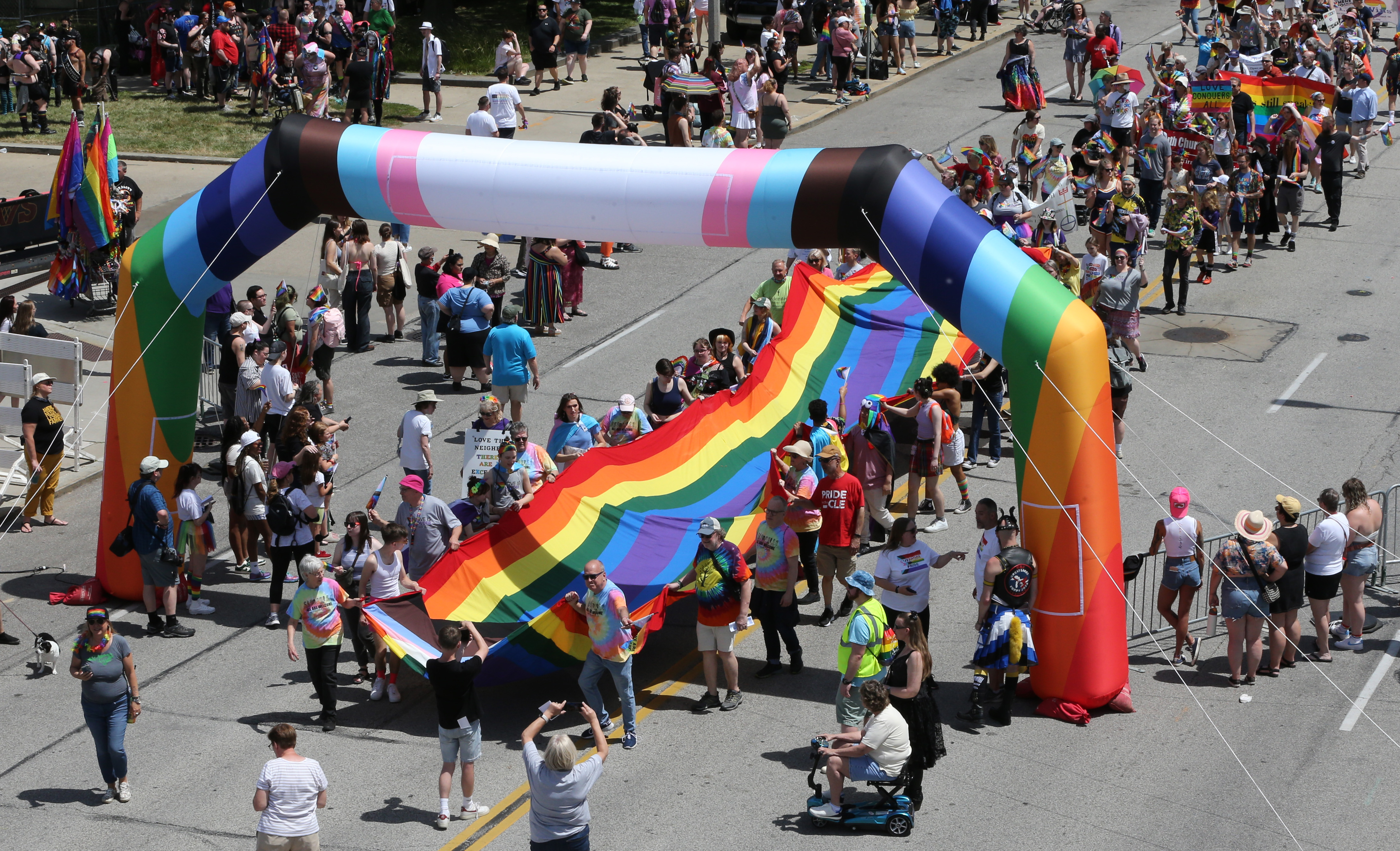 Pride in the CLE march and festival, June 1, 2024 - cleveland.com