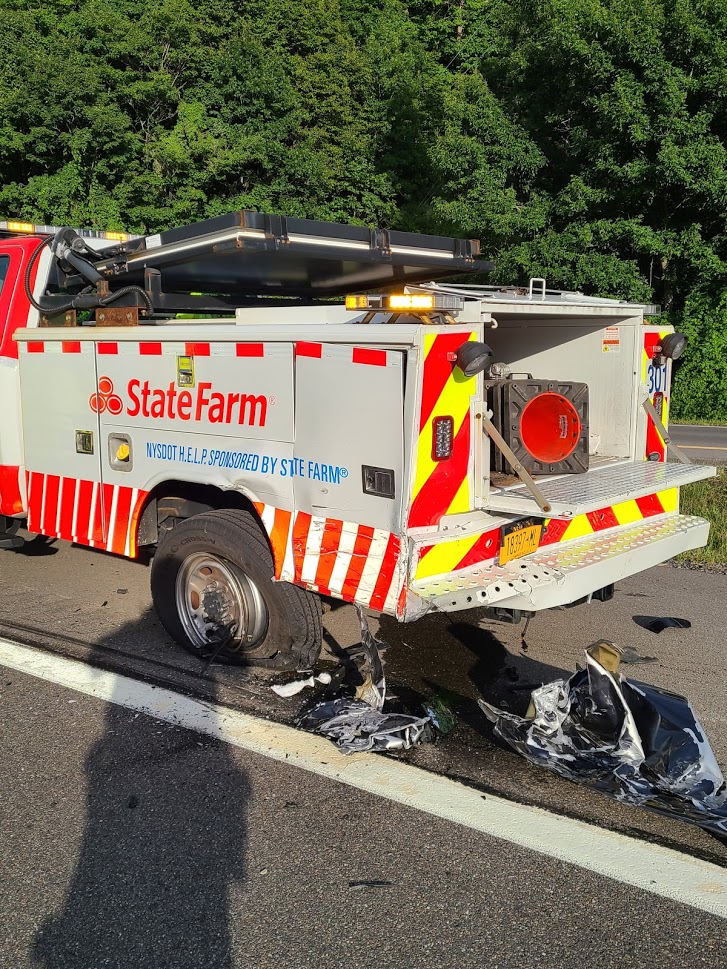 I481 crash in DeWitt