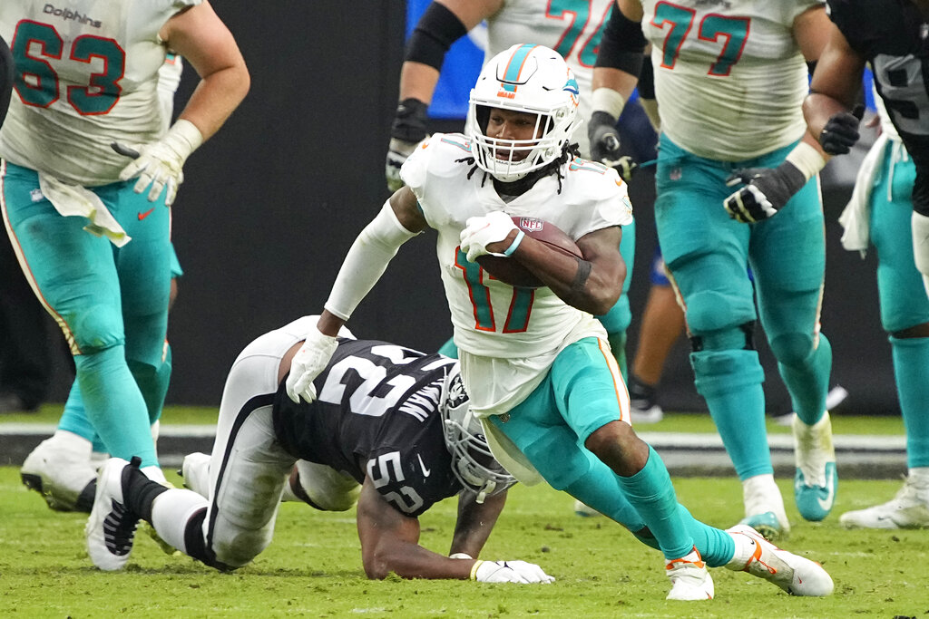 Dolphins: Raheem Mostert calls out Tyreek Hill for fastest Dolphin