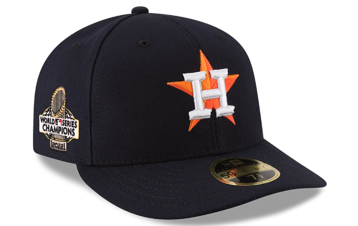 Houston Astros Vintage Made in USA New Era 59 fifty fitted cap hat Orange  Navy