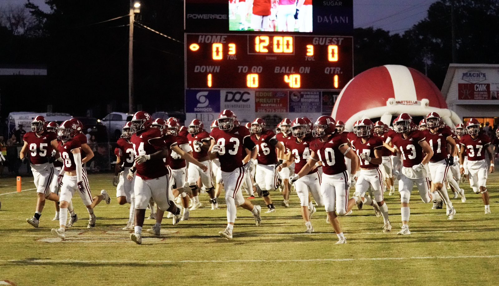 Gadsden City vs. Hartselle Football