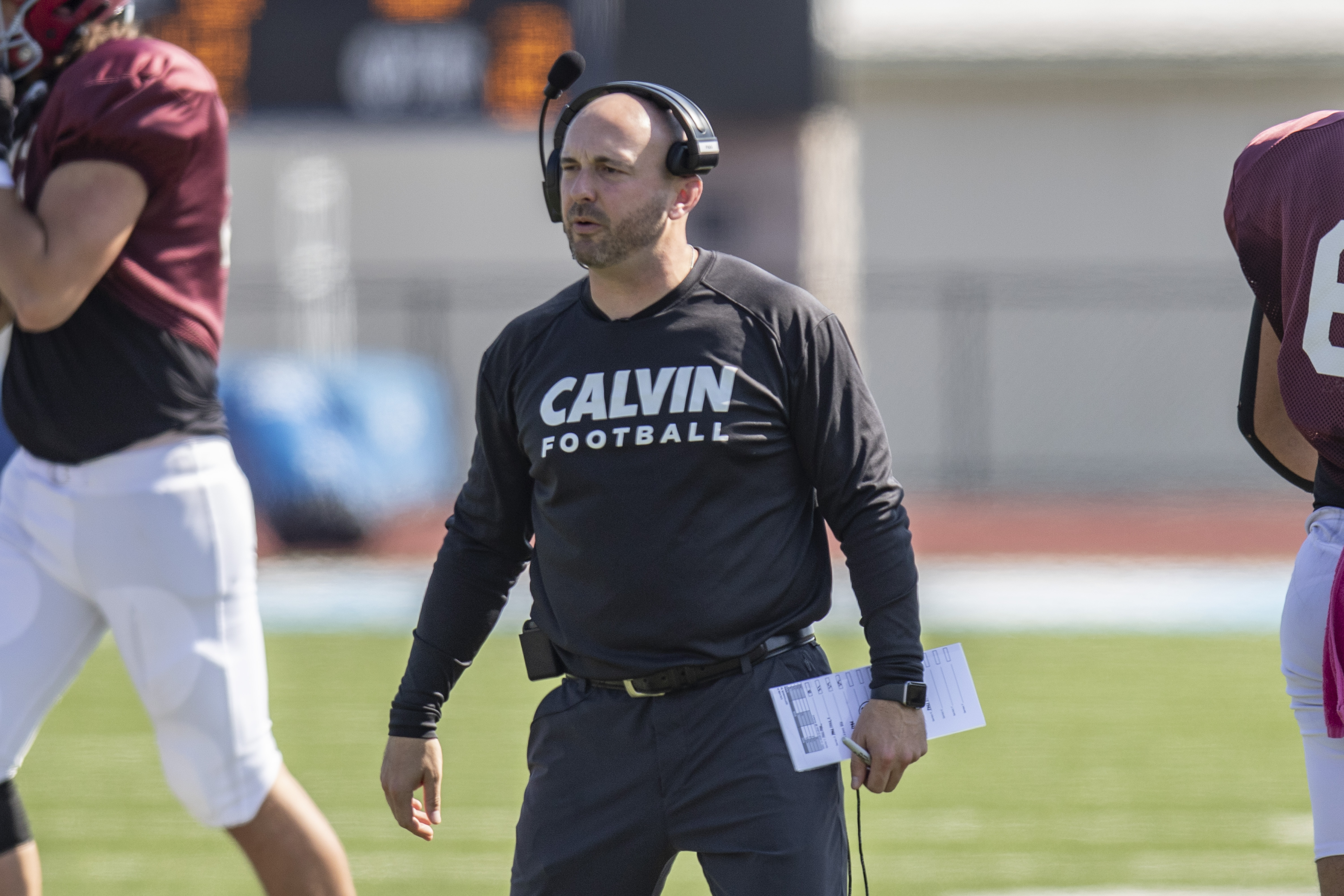 Calvin University inaugural football scrimmage - mlive.com