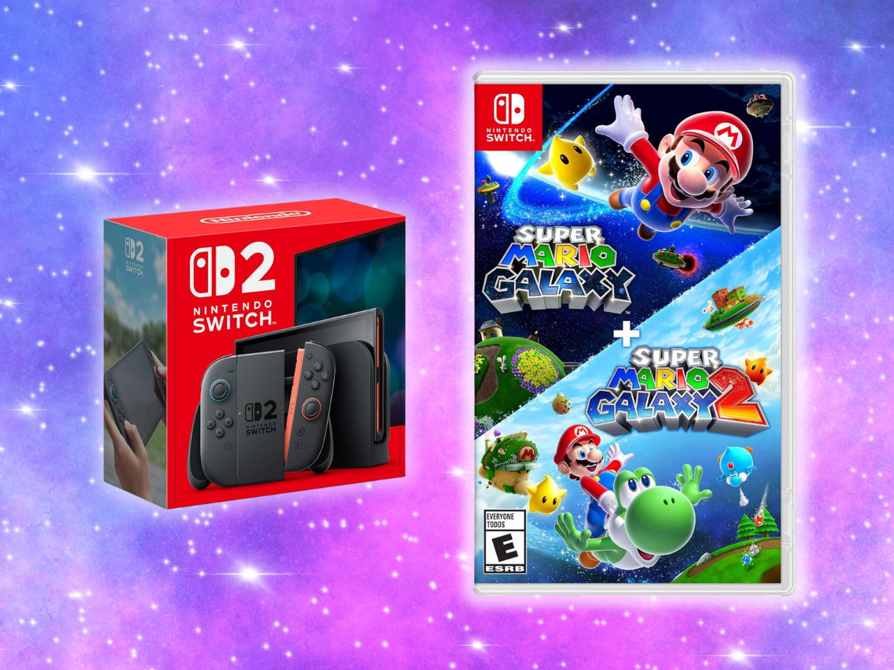 This new Nintendo Switch 2 bundle with 'Super Mario Galaxy 1 & 2