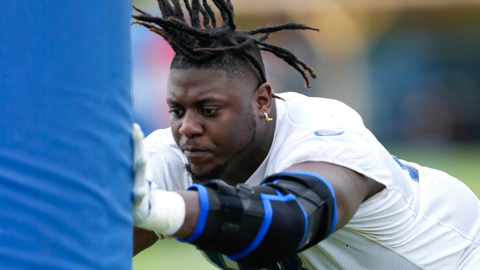 DL Brodric Martin enjoying rookie experience with Detroit Lions: 'I haven't  frowned one time'