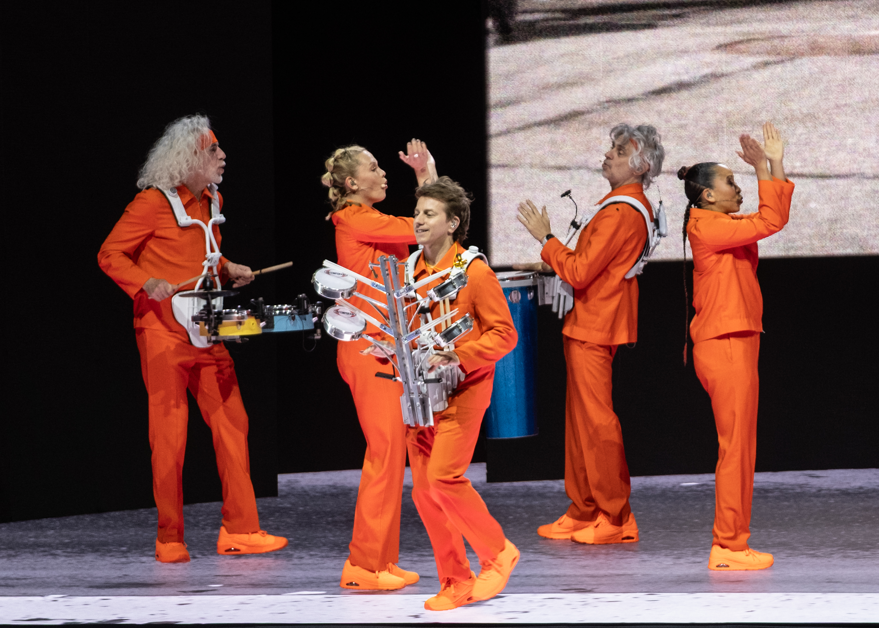 David Byrne: Who Is the Sky? Tour at Playhouse Square (30 photos