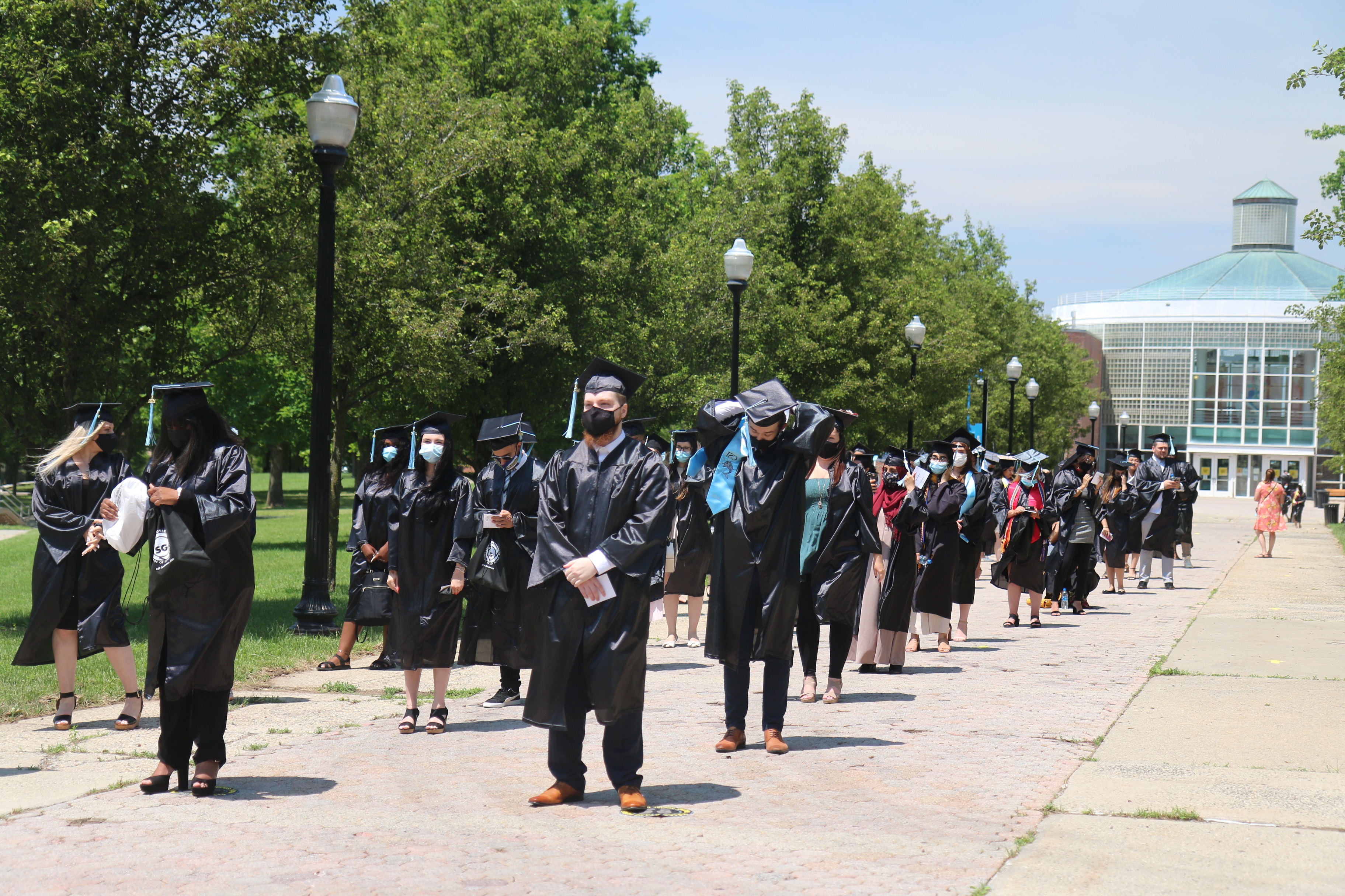College of Staten Island celebrates students during Grad Walks - silive.com