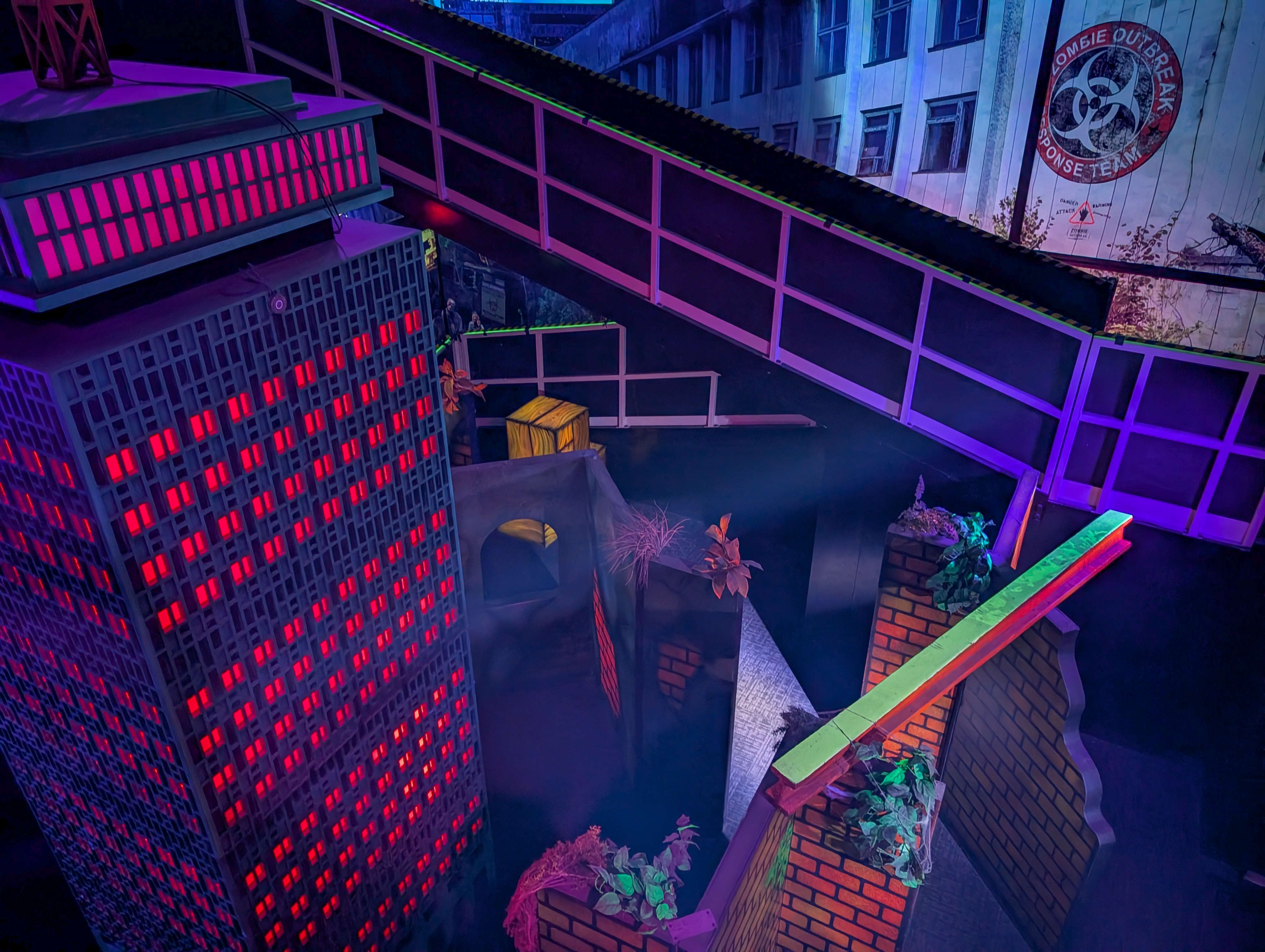 A look around the laser tag arena at Apex Entertainment Marlborough.