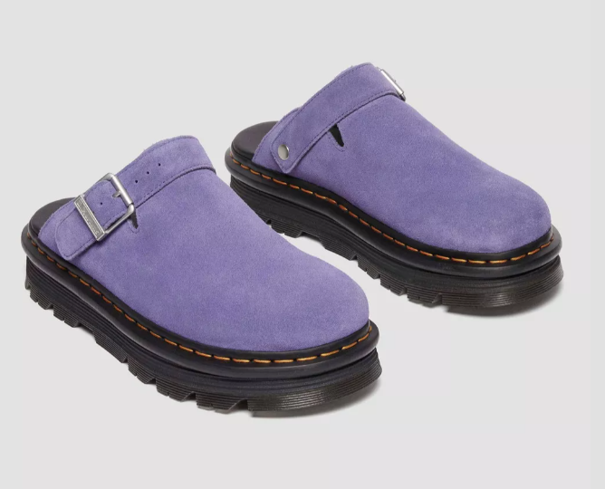 Doc Martens sale includes Zebzag Suede and Leather Slingback