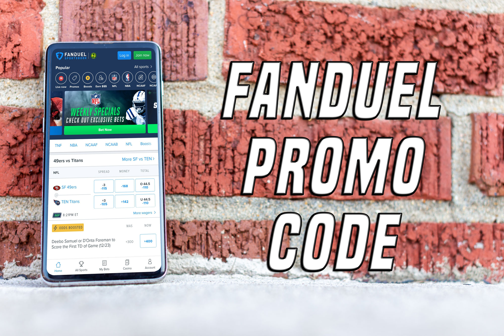 FanDuel Sportsbook Promo: Bet $5, Get $150 for 49ers-Seahawks