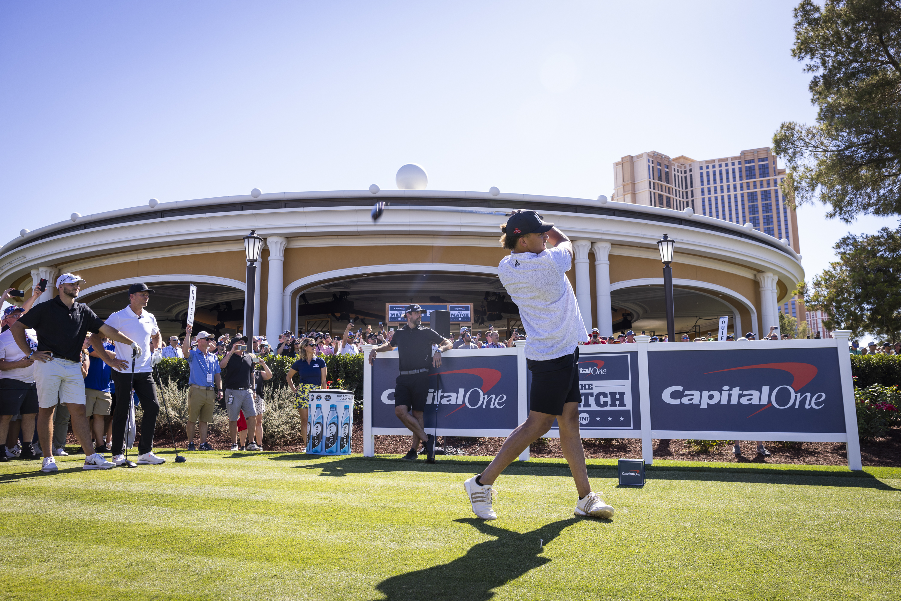 Aaron Rodgers, Brady, Mahomes, Allen in 'The Match' golf event June 1