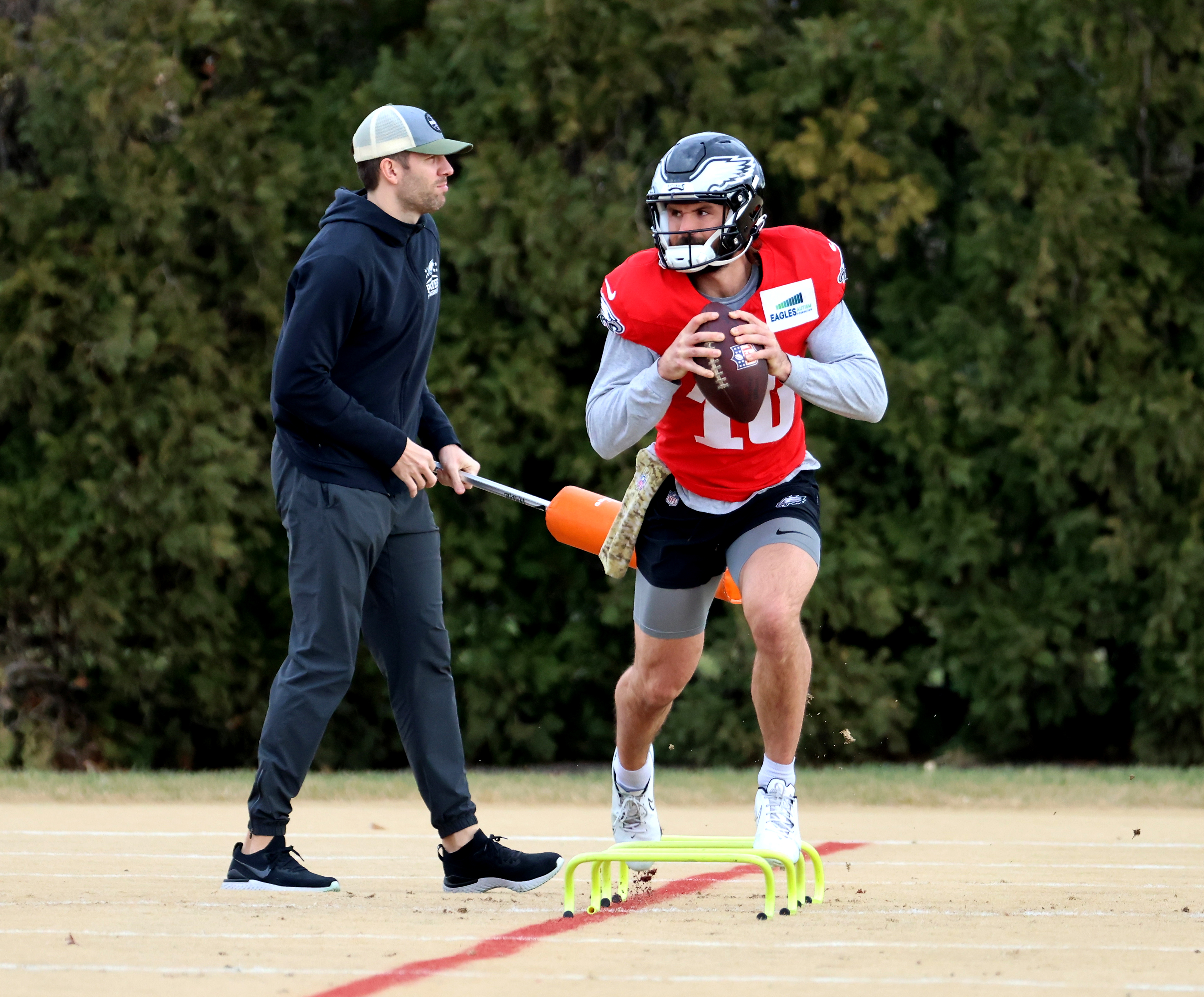 Eagles hold practice at the NovaCare Complex in Philadelphia, Jan. 05 ...