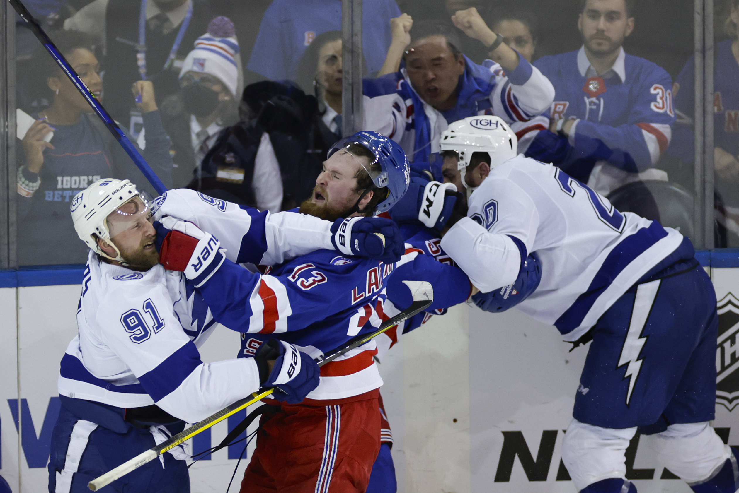 For Tampa Bay, a Win Over the Rangers Comes at an Opportune Time