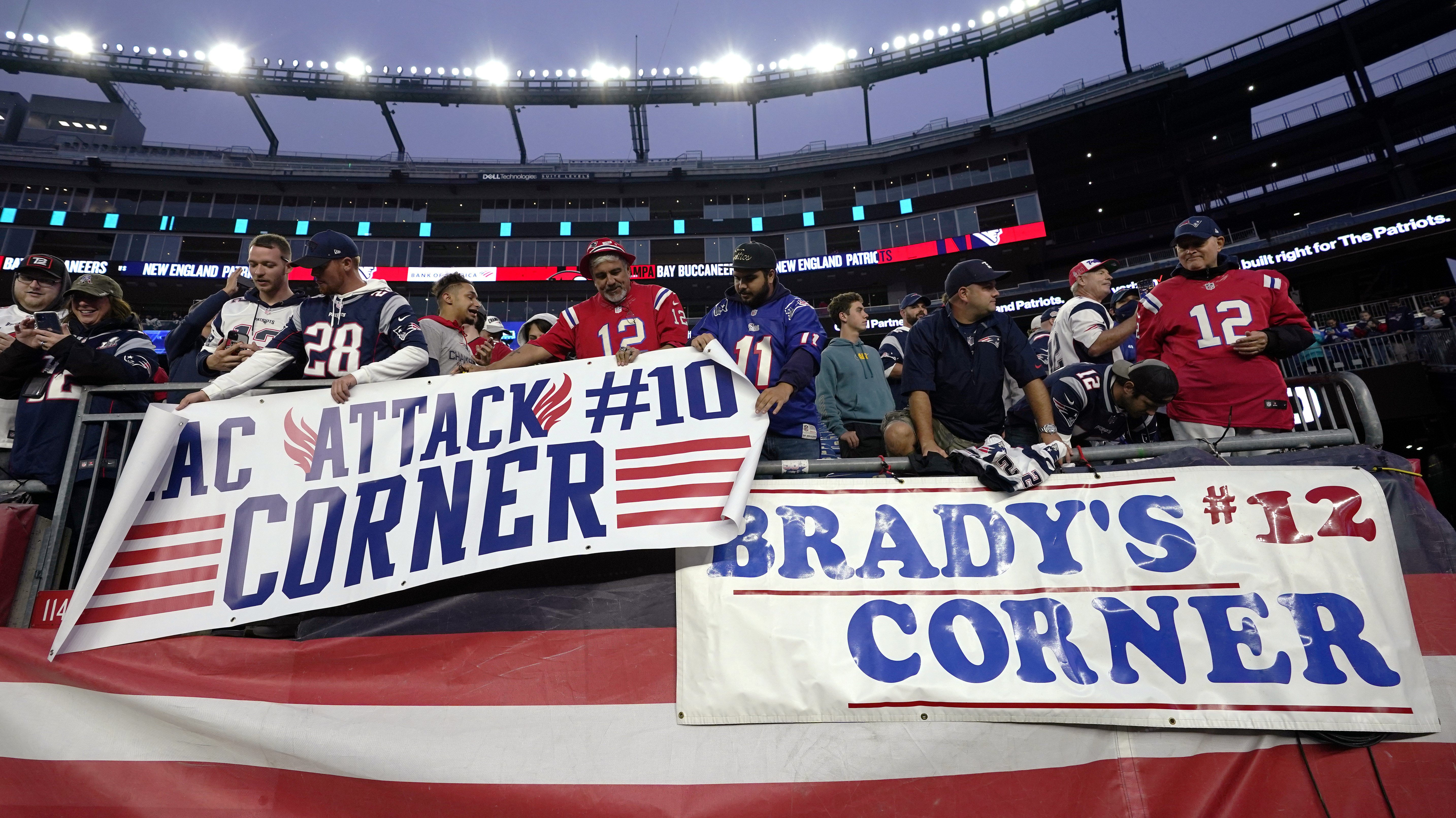 New England Patriots wall art at Gillette Stadium in Foxboro, Massachusetts  - Tom Brady Gronk Edelman Belichick - NFL - FREE SHIPPING!