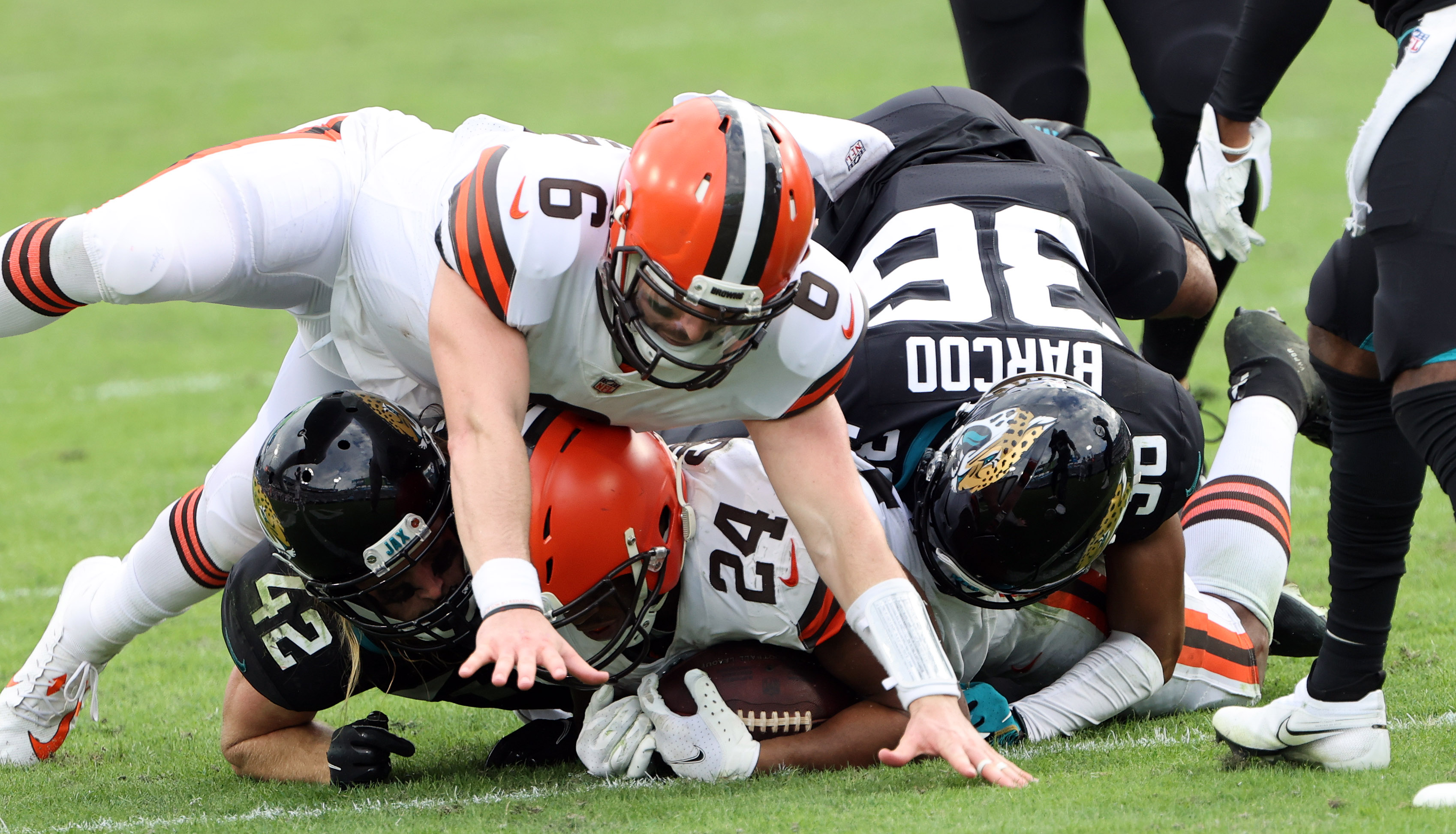 Cleveland Browns vs Jacksonville Jaguars: 2nd Half