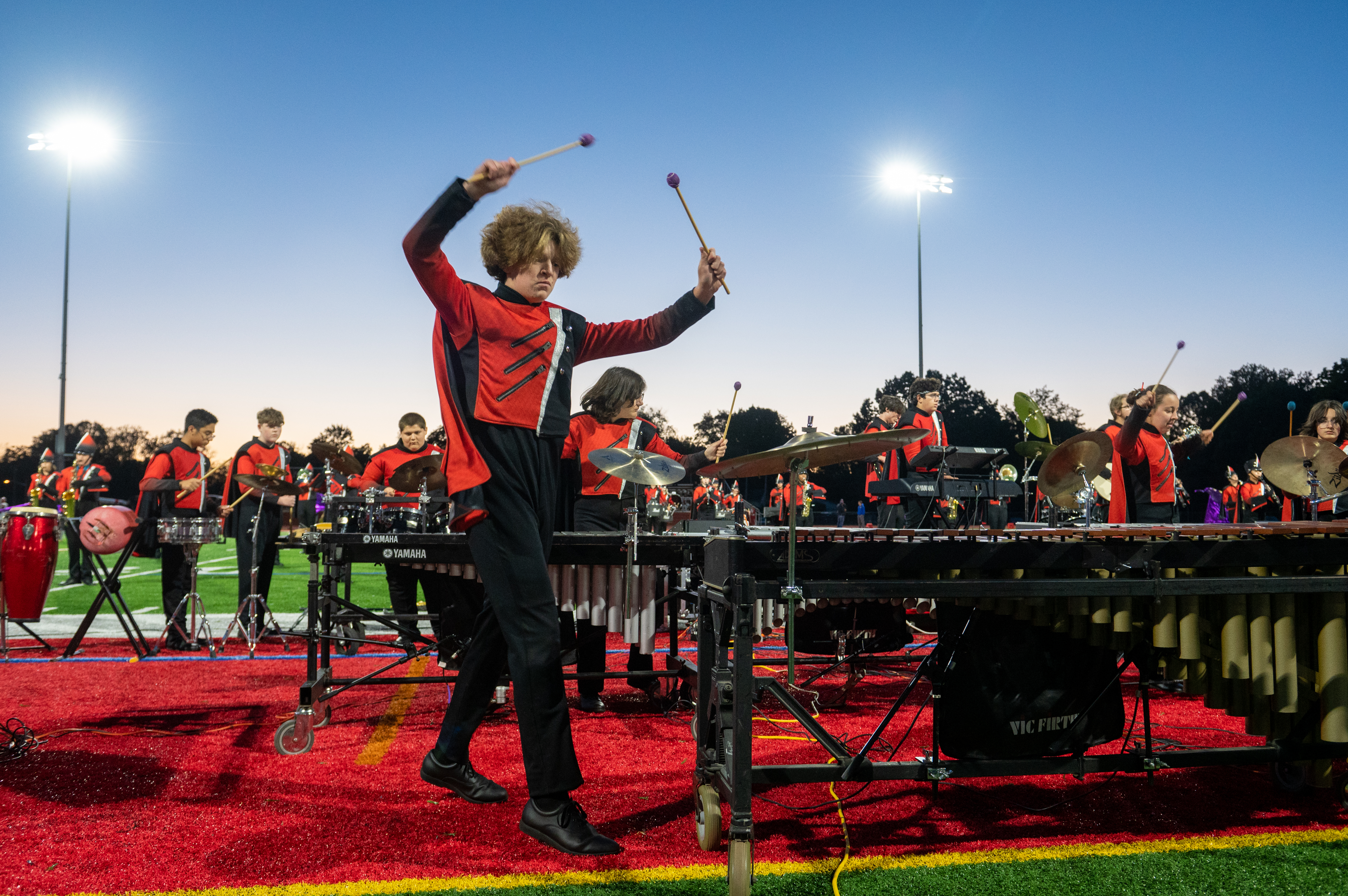 Kingsway Regional High School's marching band, Sept. 23, 2022 - nj.com