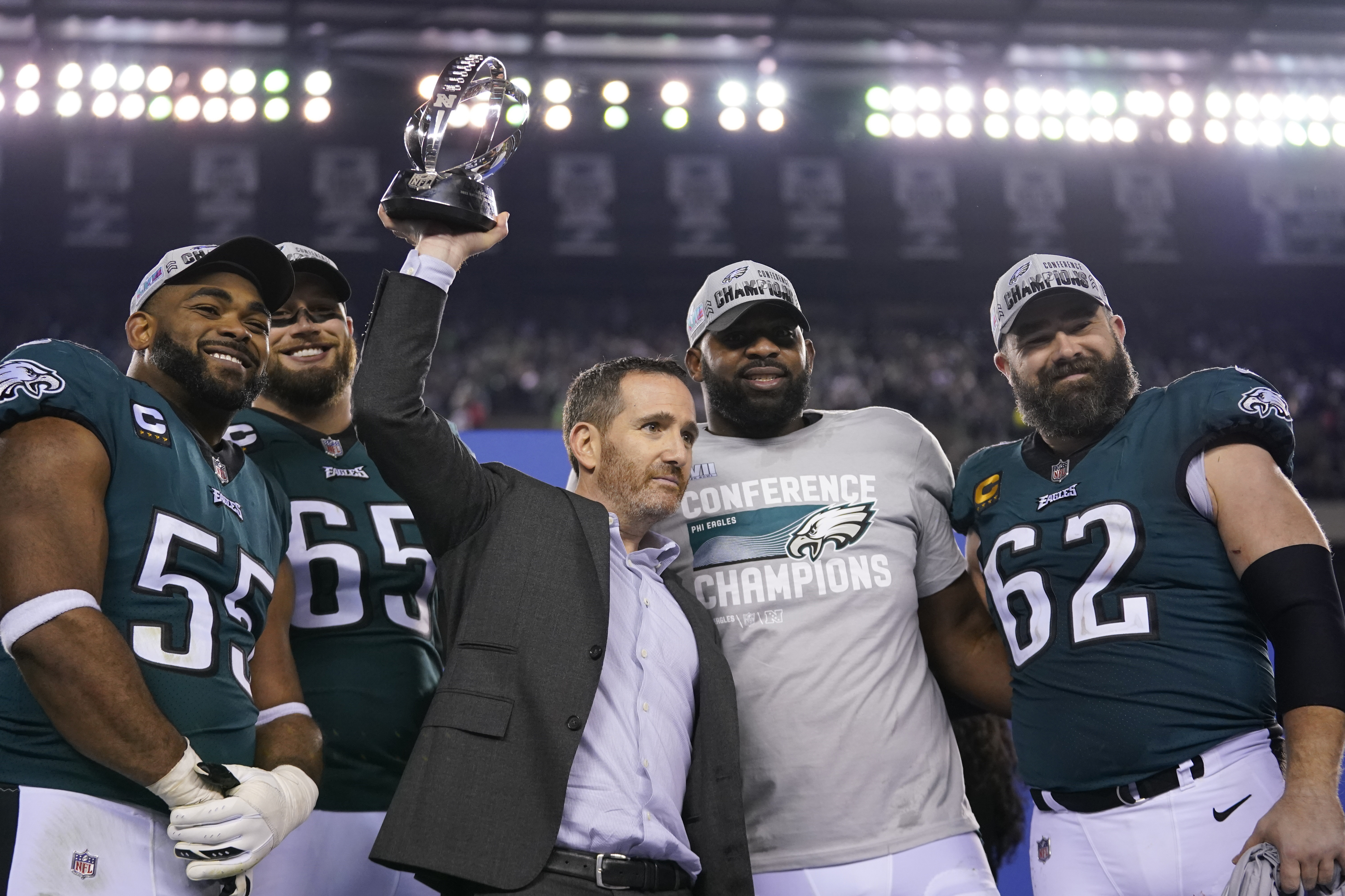 Who are the Eagles captains for the 2023 season? 