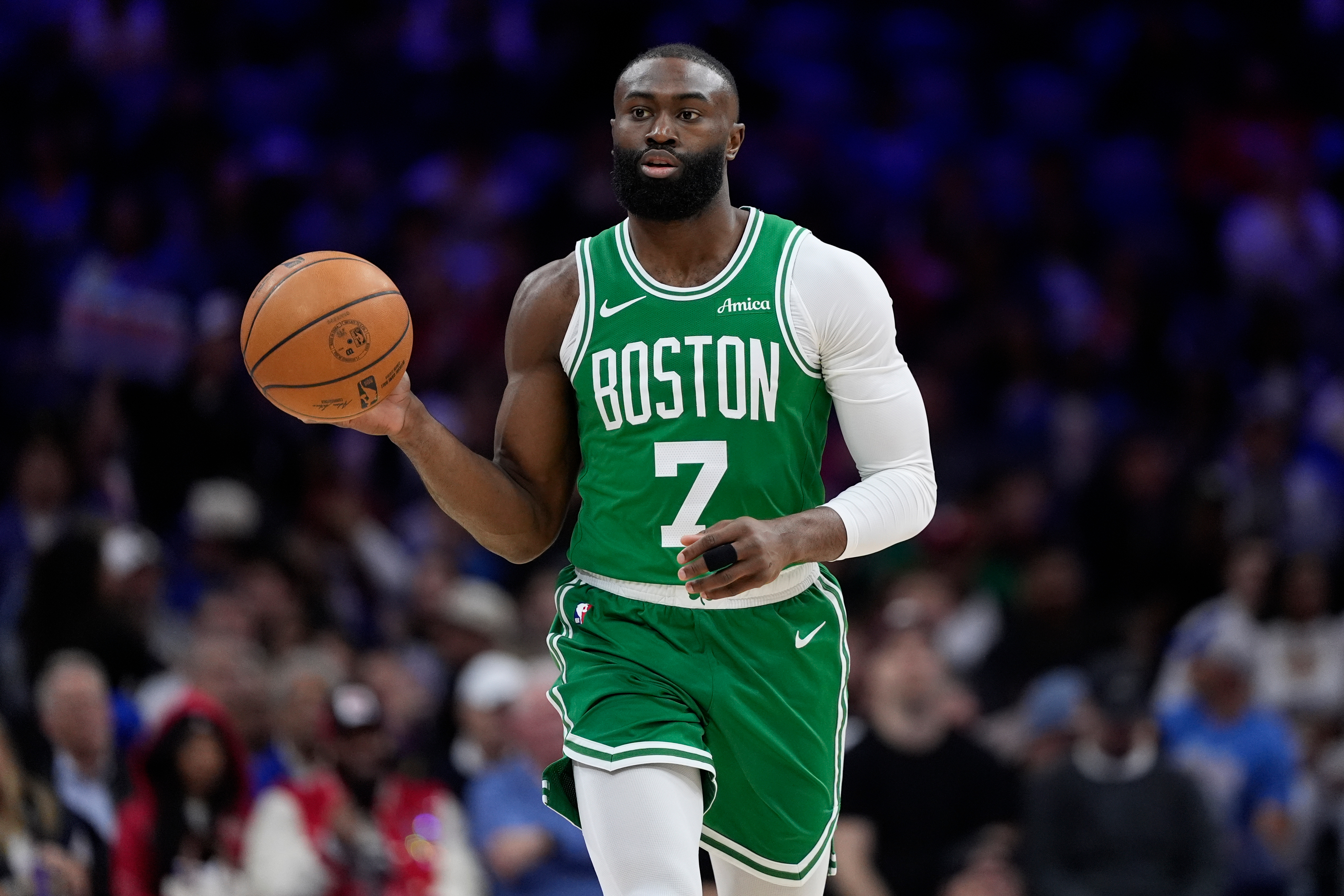 (レブロン・トンプソン ・ブラウン)NBA Ballers Joueurs BREAKING: The NBA has fined Boston's Jaylen Brown $50,000 for his