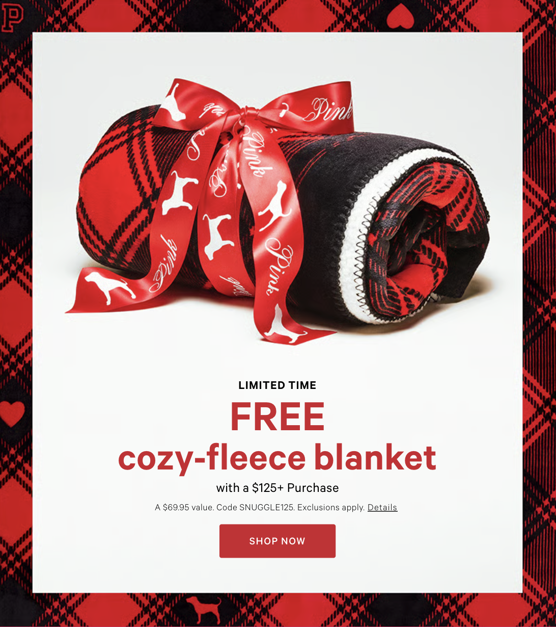 NEW Victoria's Secret Cozy blanket scarf in