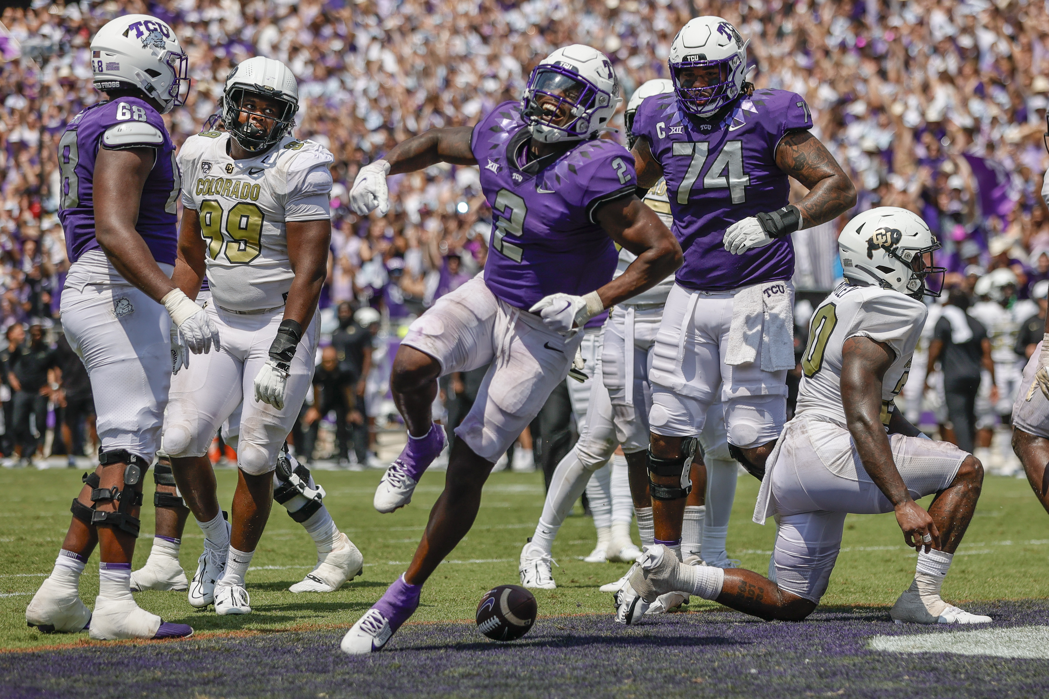 What time, TV channel is TCU vs SMU football on today? Free live