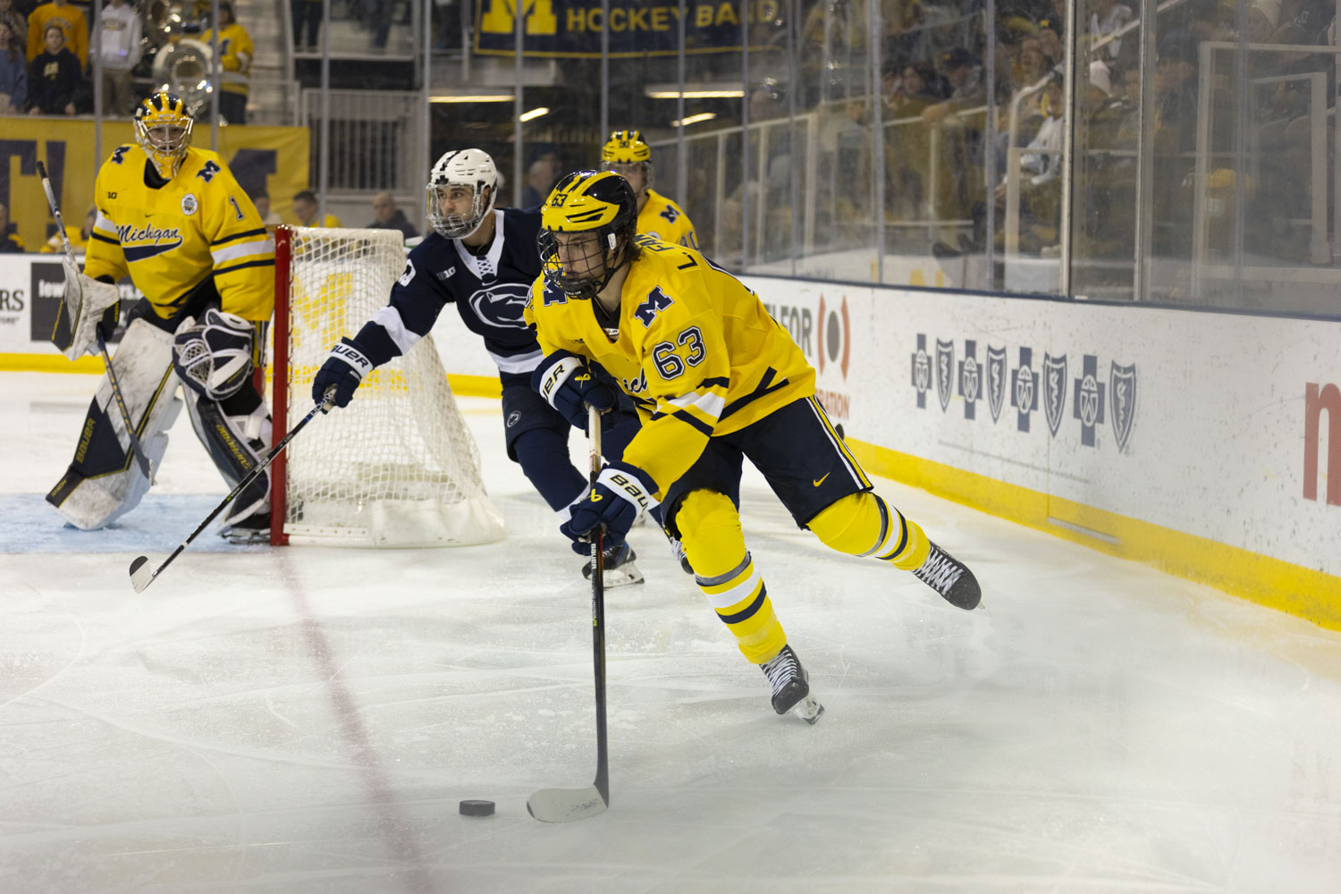 Michigan plays Penn State in a two game series