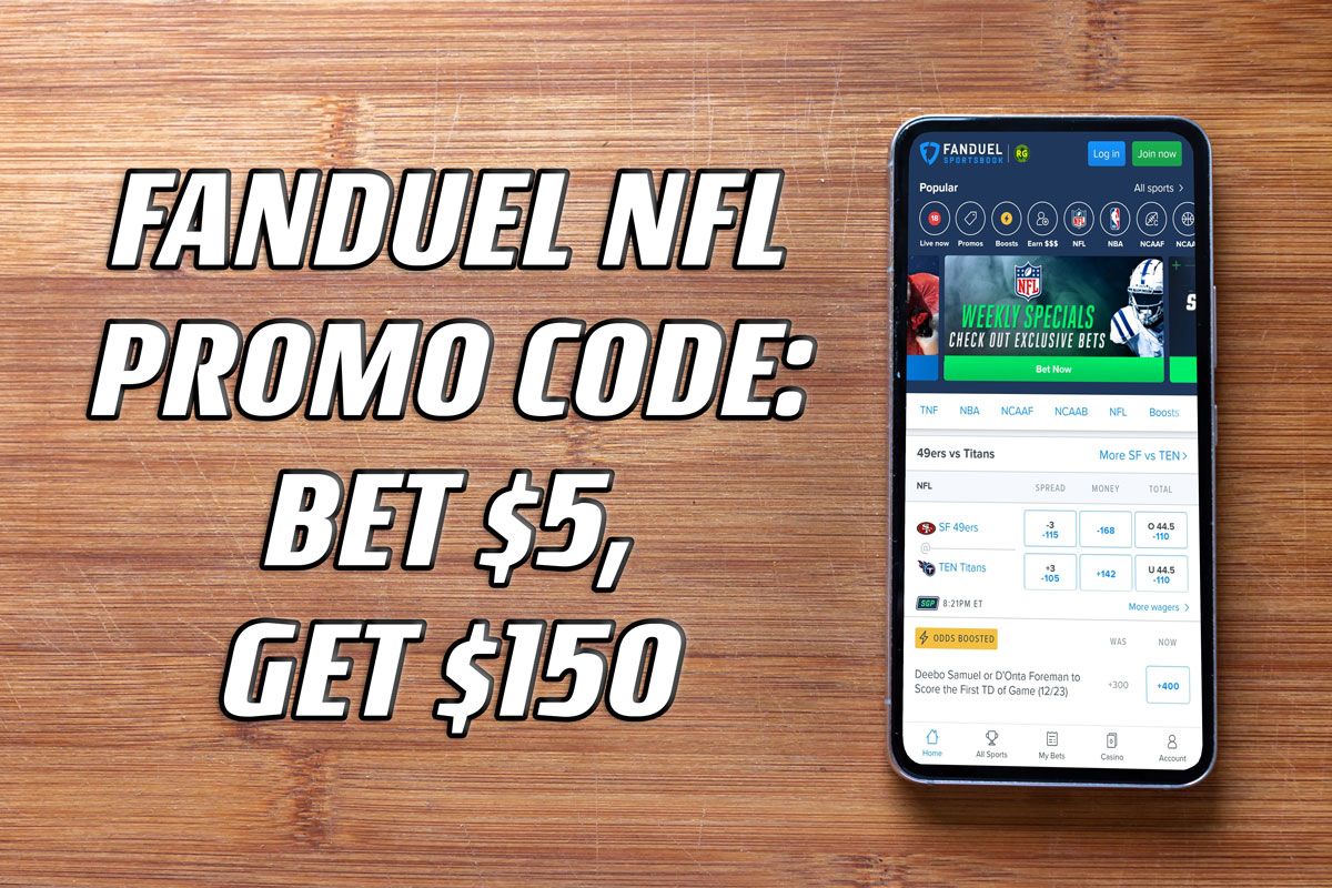 FanDuel NFL promo code: bet $5, get $150 on Bills-Rams tonight 