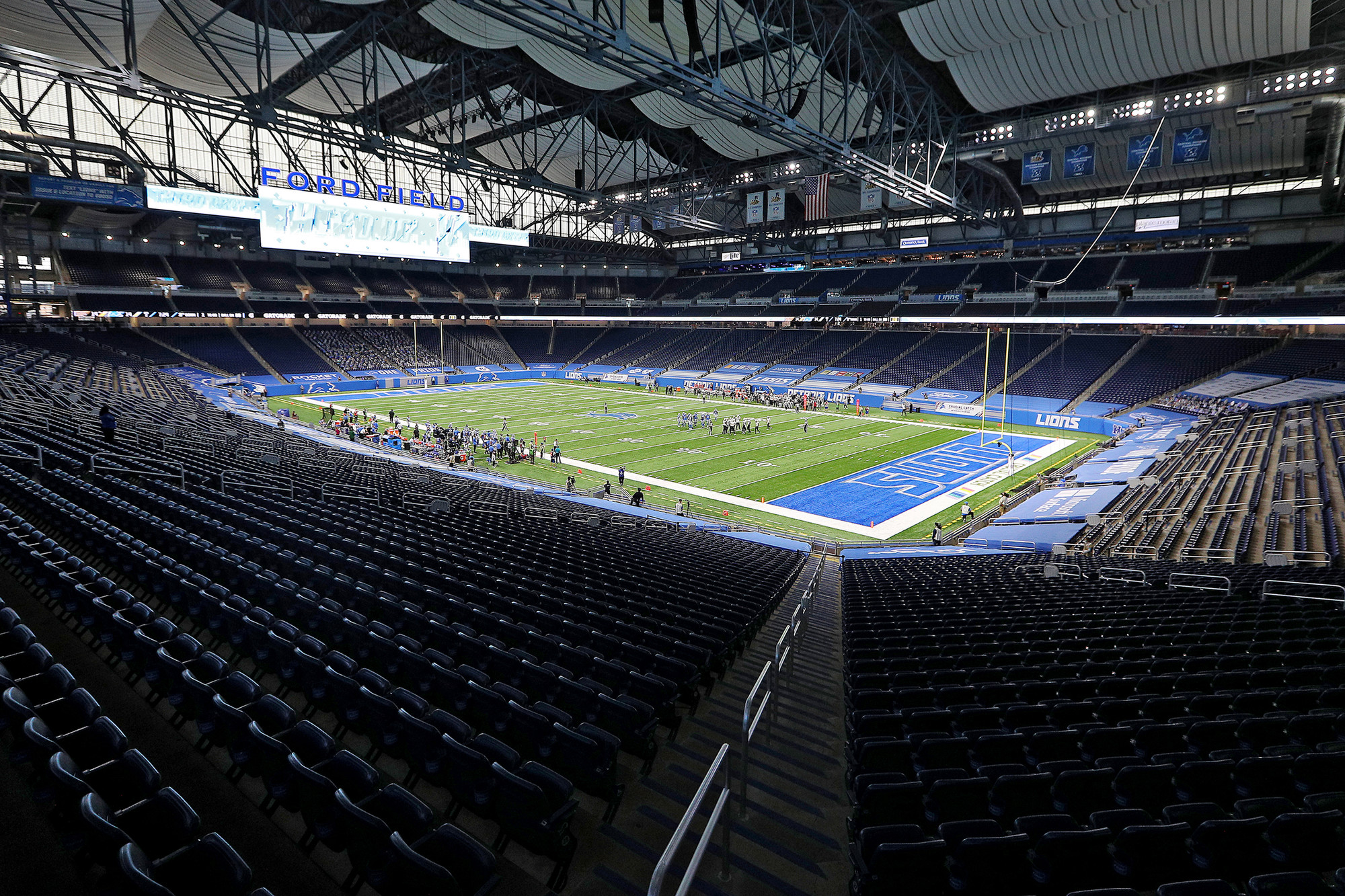 Detroit Lions will not allow fans in stadium for Oct. 4 Saints game