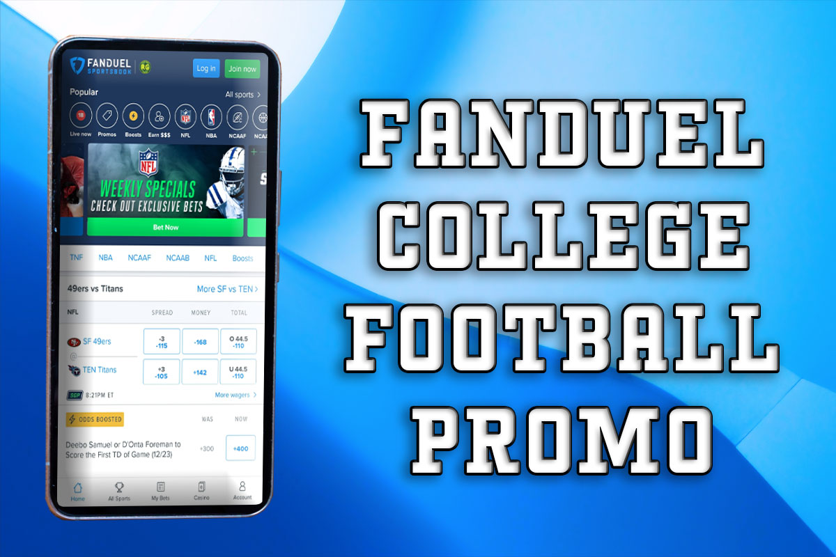 FanDuel Promo Code: Net $200 Bonus Bet + $100 Off NFL Sunday Ticket for  NCAAF, Thursday Sports