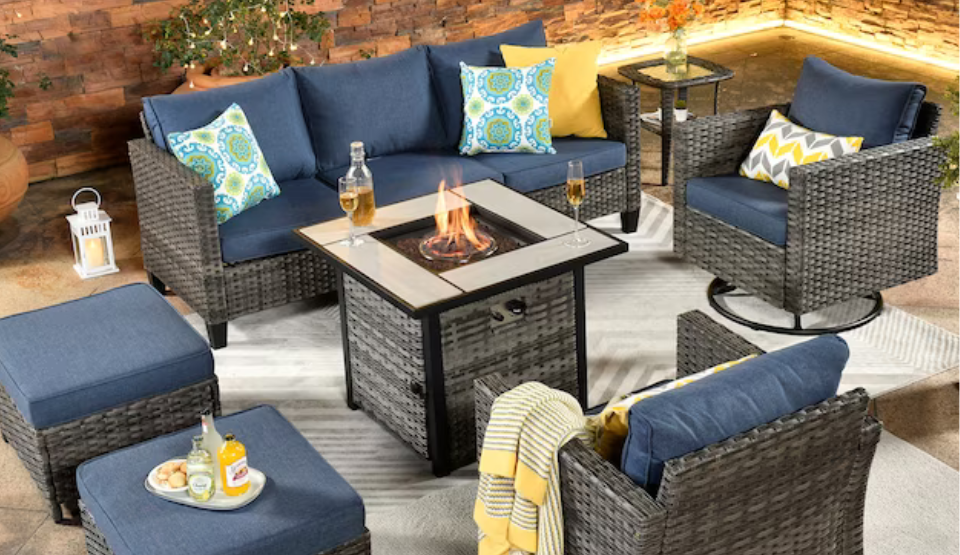 Lowe's sale has great deals on grills, patio furniture, grill accessories 