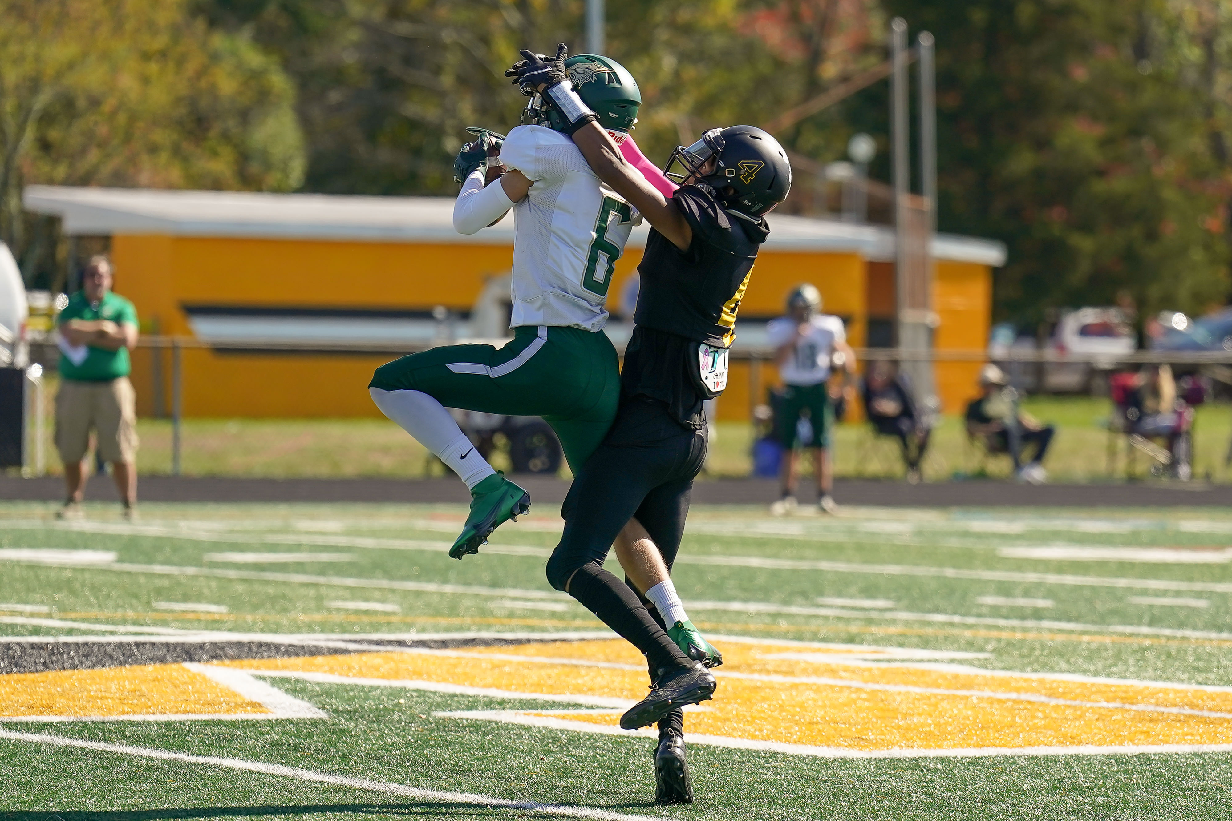 Football: Pinelands Regional vs Monmouth Regional on October 15