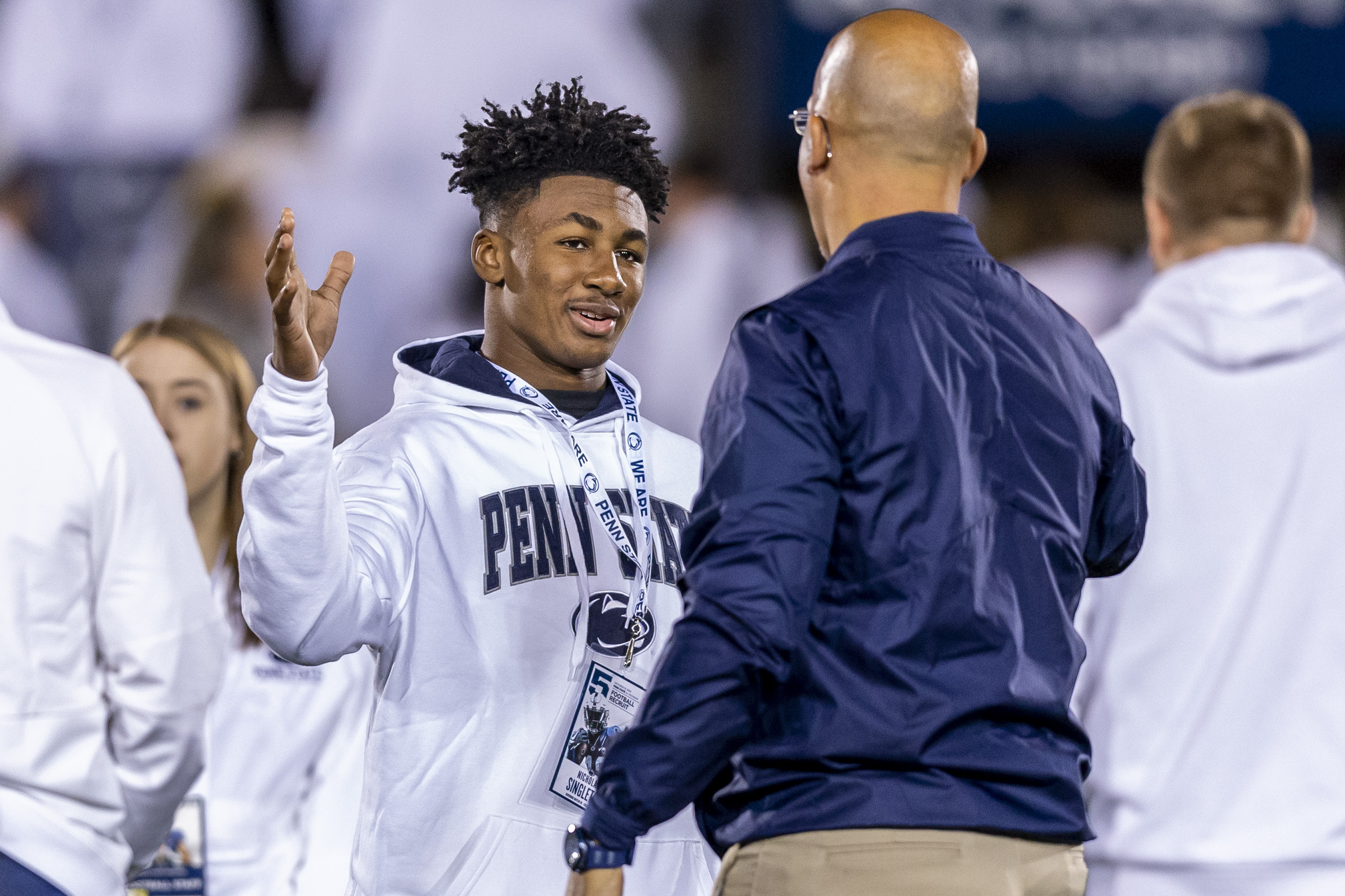 Shades of Saquon: PSU RB Nick Singleton Follows PSU History Big TD