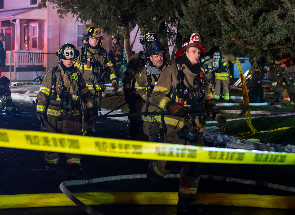 House fire in the 500 block of Water St. in Royalton