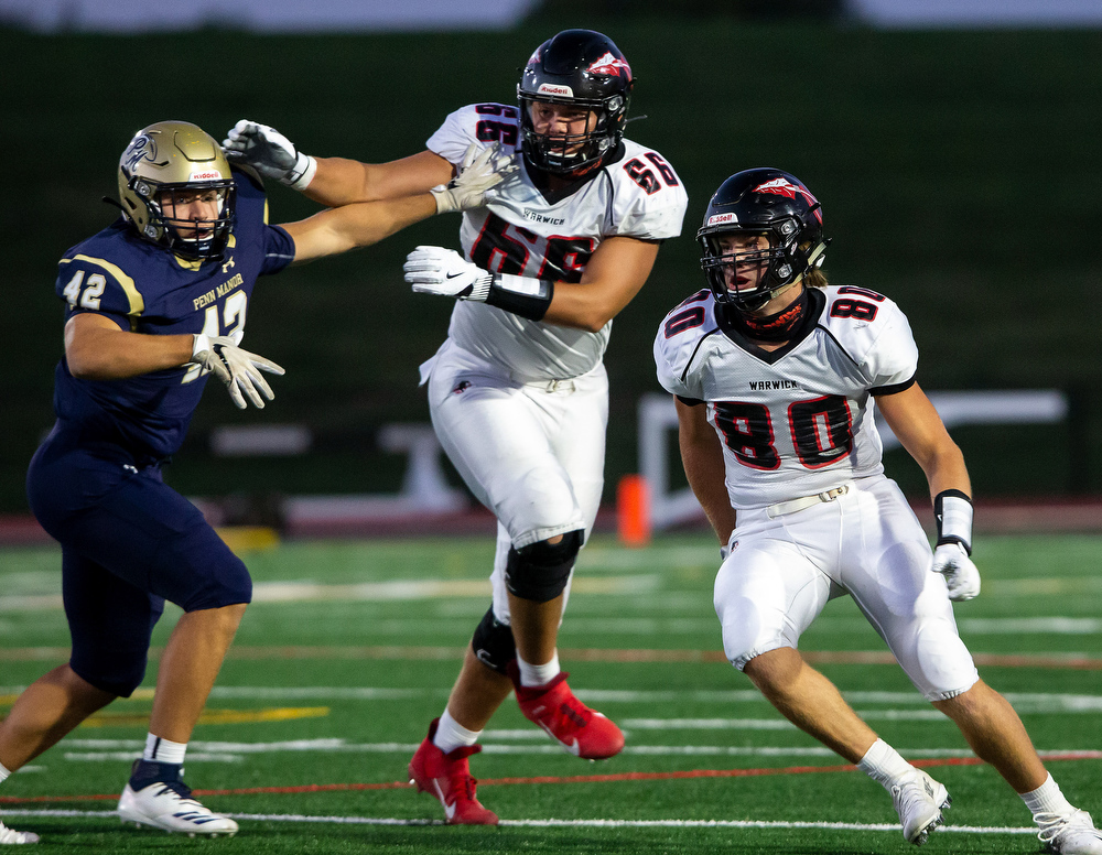 Warwick defeated Penn Manor 43-13 in high school football - pennlive.com