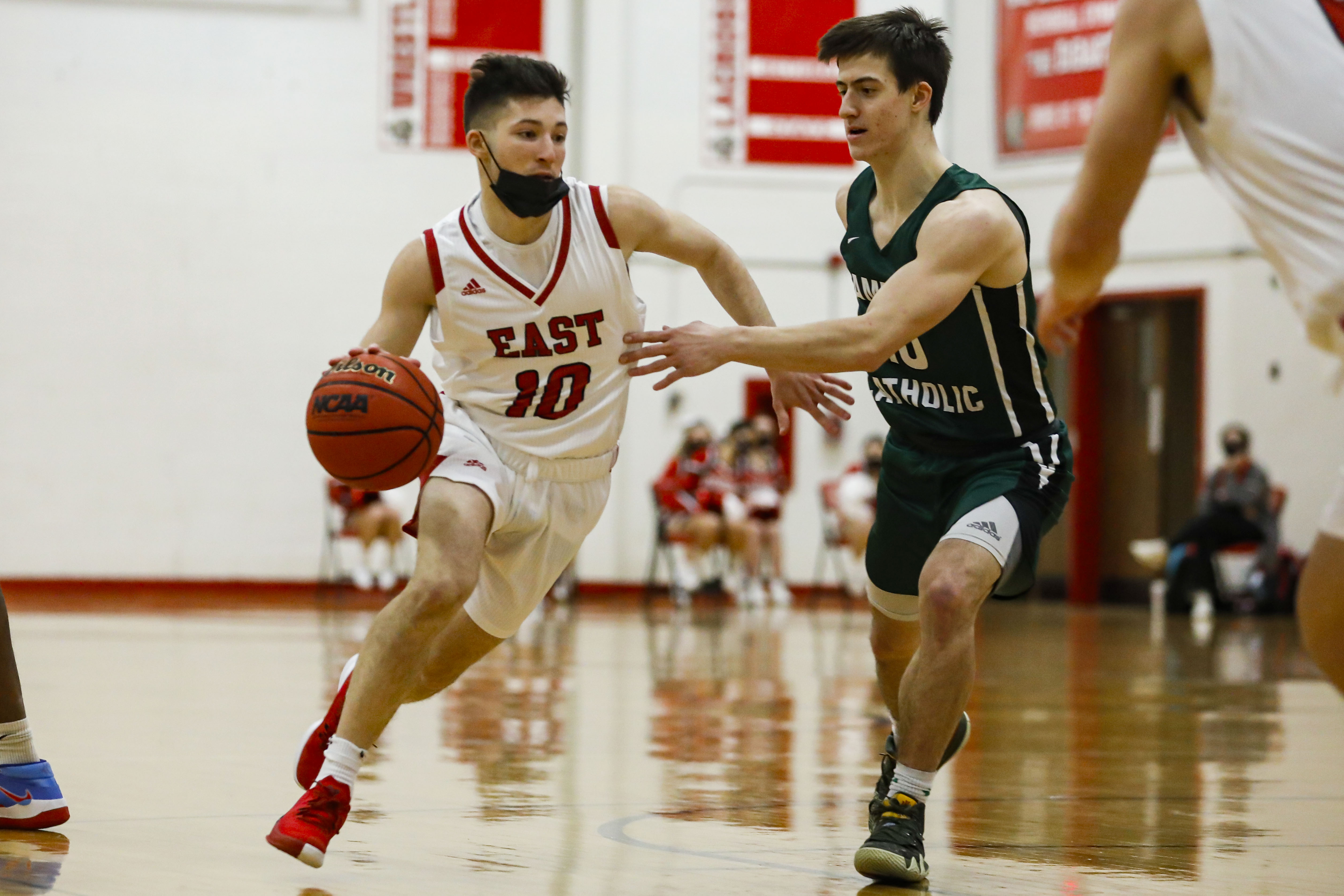 Boys Basketball Cherry Hill East vs. Camden Catholic on February 4, 2021